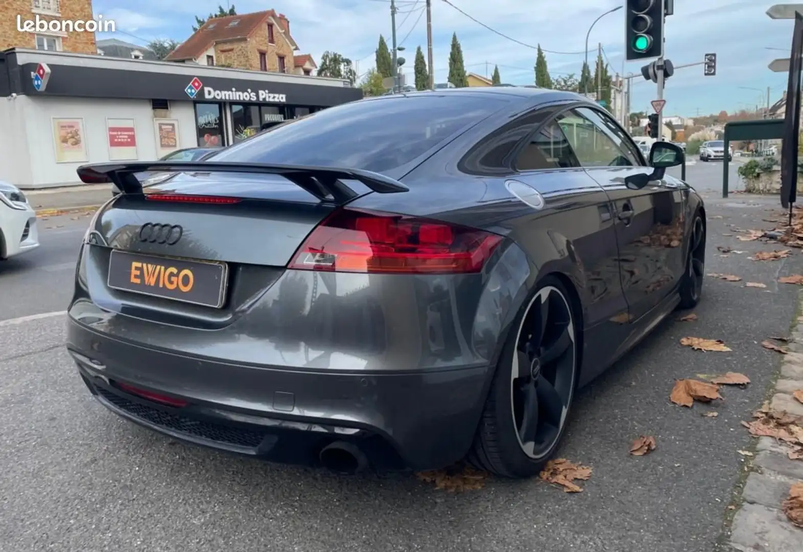 Audi TT COUPE 2.0 TFSI 210Ch S-LINE SIEGES CUIR ALCANTARA CHAUFFANTS APPLE CARPLAY AUDIO BOSE Gris - 2