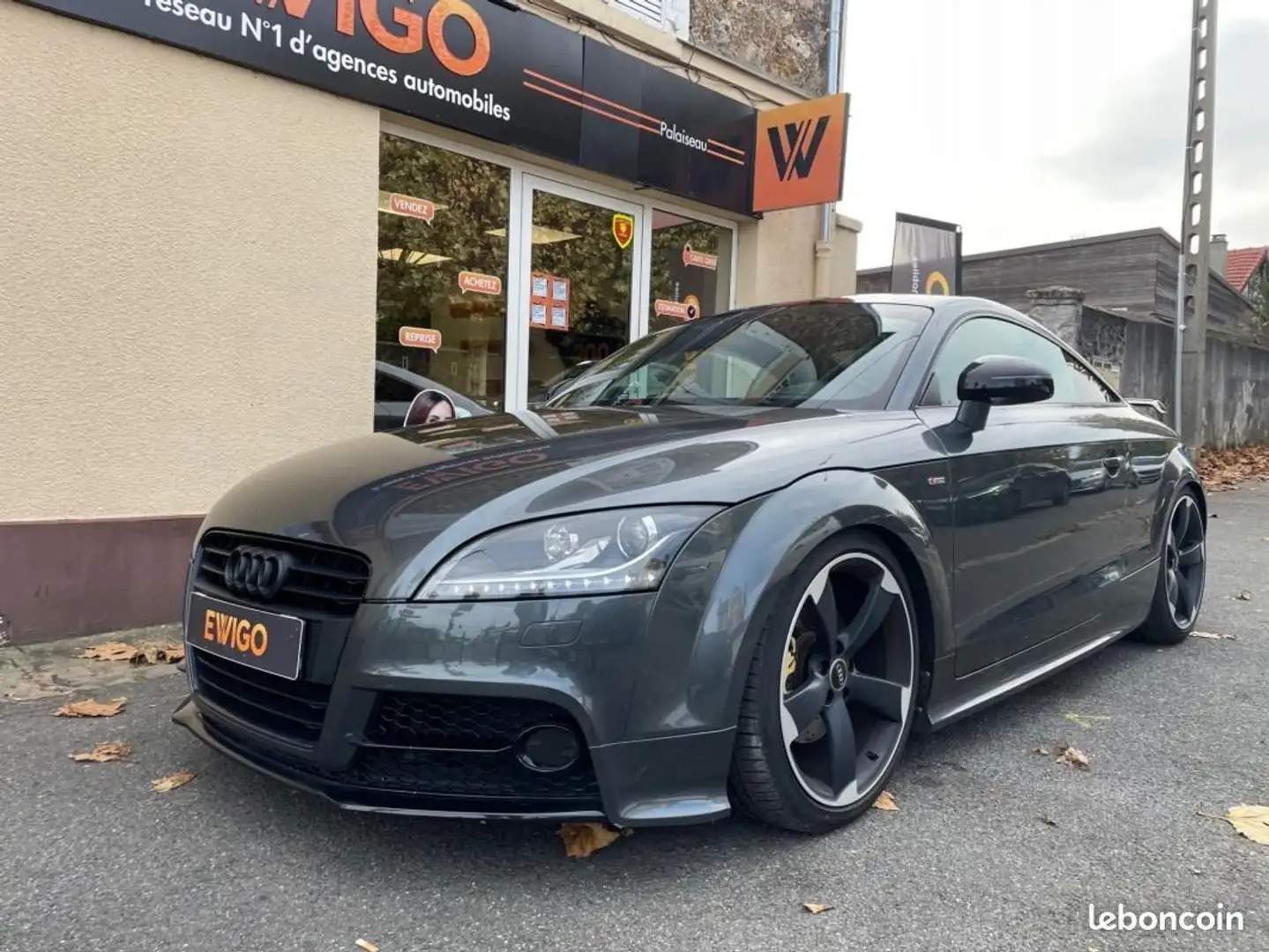 Audi TT COUPE 2.0 TFSI 210Ch S-LINE SIEGES CUIR ALCANTARA CHAUFFANTS APPLE CARPLAY AUDIO BOSE Gris - 1