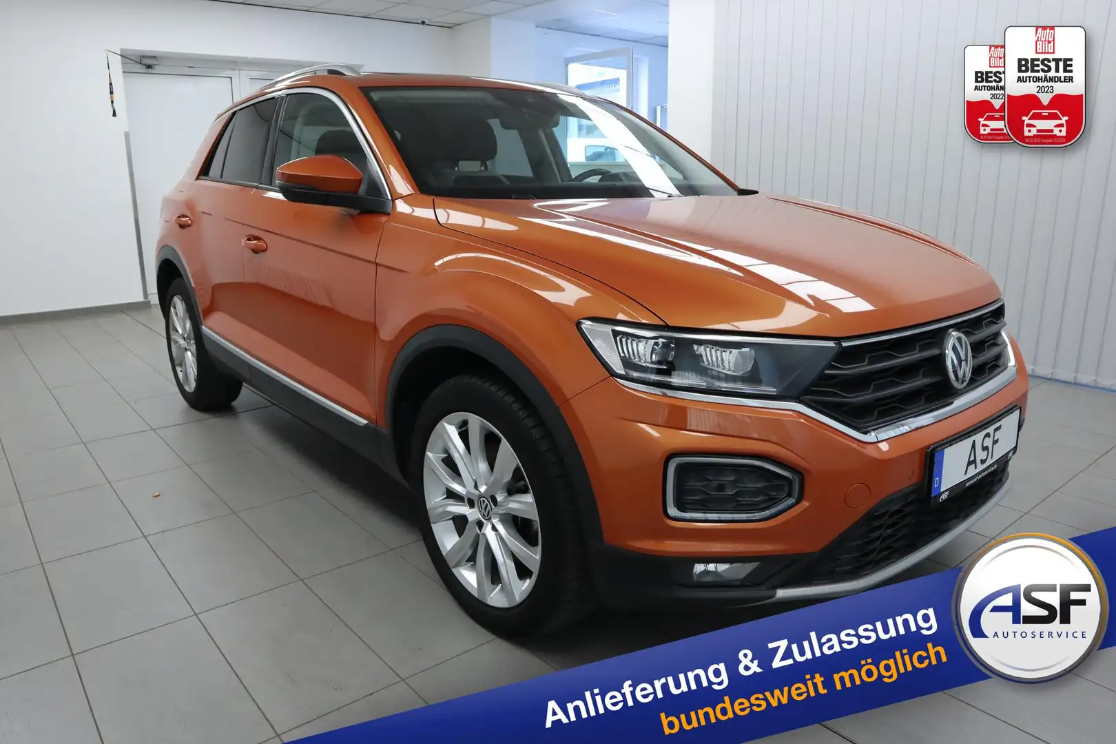 Volkswagen T-Roc Sport 4Motion #ACC #Navi #Panorama-Schiebedach ... Oranje - 1