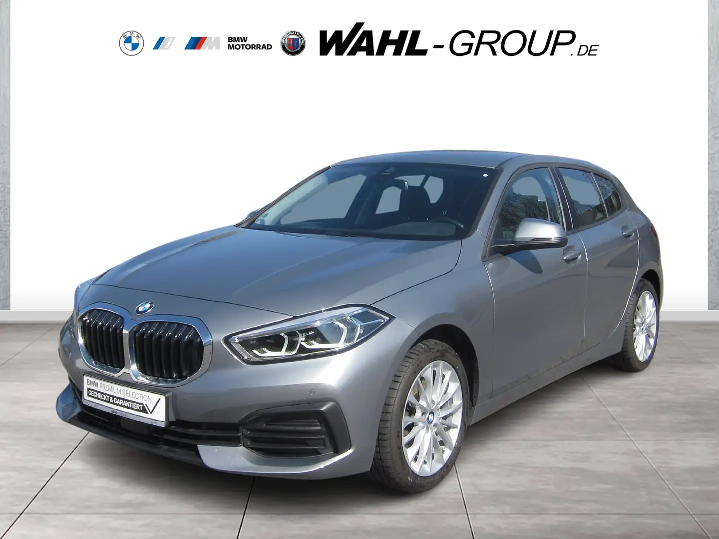 BMW 118 i ADVANTAGE DKG LC PROF LED GRA PDC HIFI DAB WLAN Grau - 1