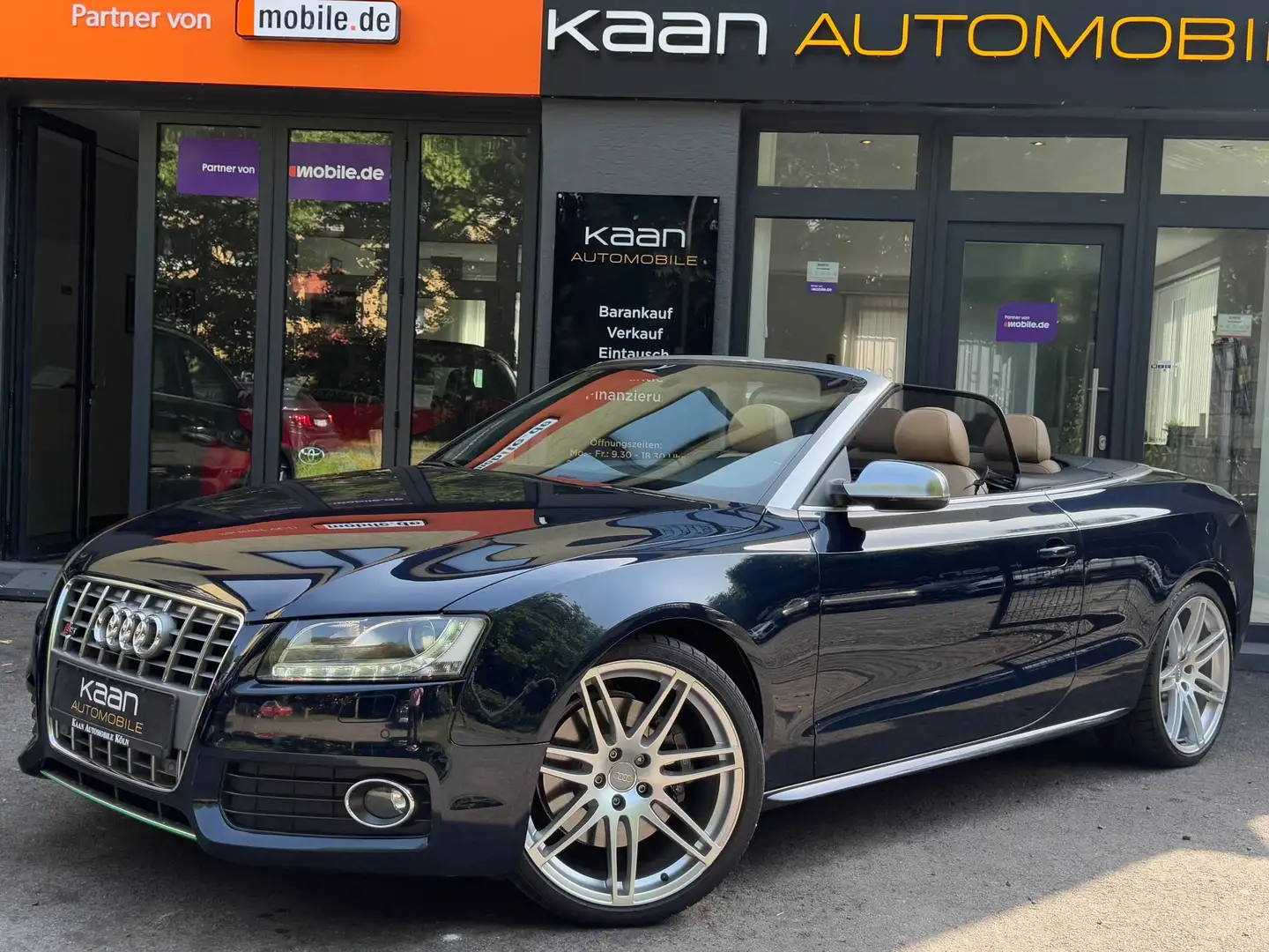 Audi S5 Cabrio Quattro/XENON/ALCANTARA/B&O/NAVI/SHZ Bleu - 2