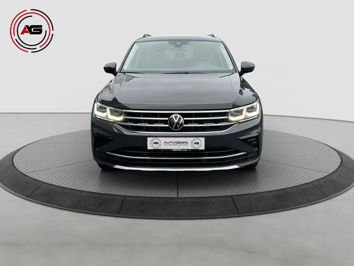 Volkswagen Tiguan 2,0 TDI 4M ACC STANDHEIZ KAM AHK SHZ LED Gris - 2