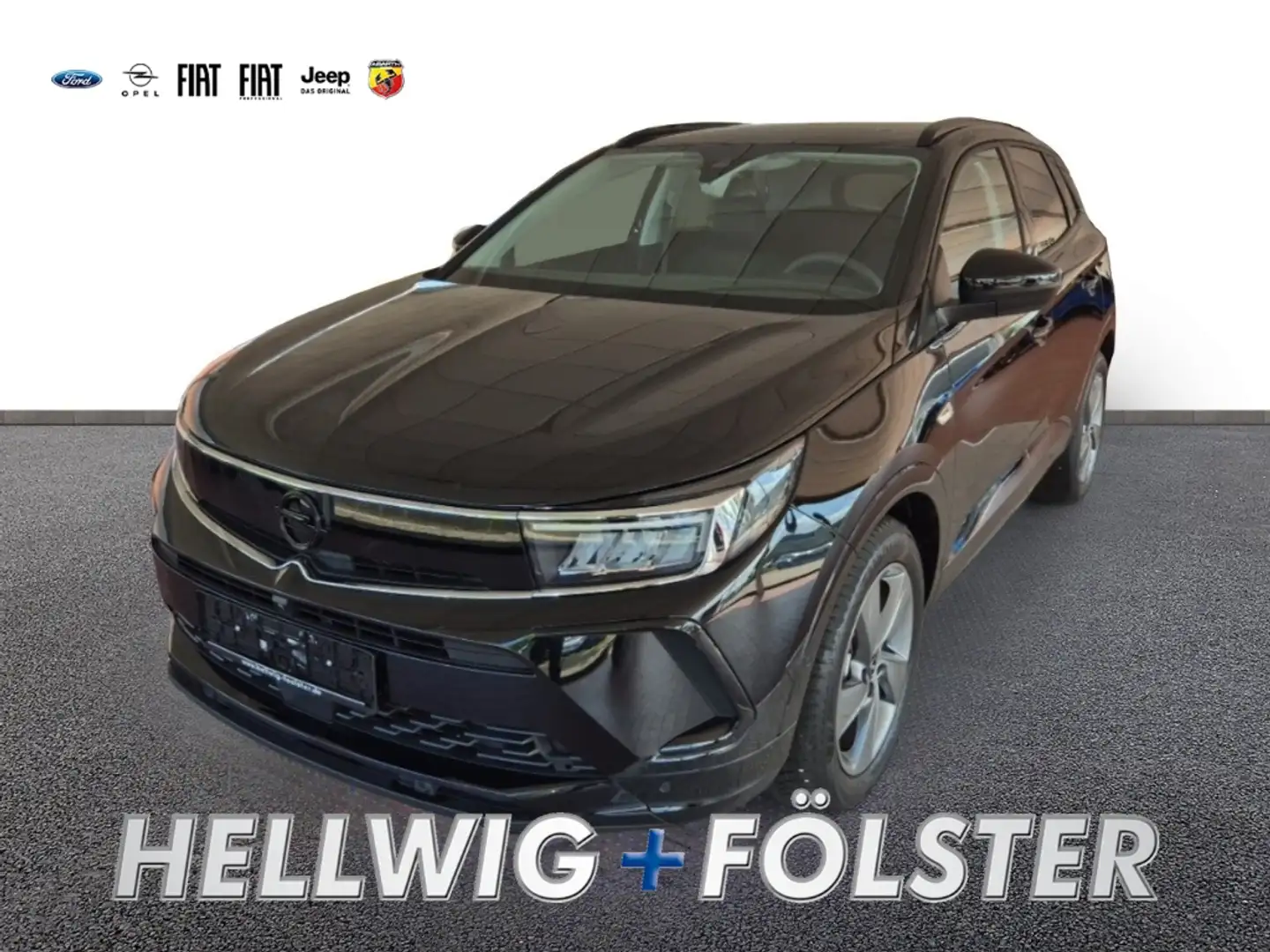 Opel Grandland GS Line 1.2 T Navi SHZ LenkradHZG Temp Zwart - 1