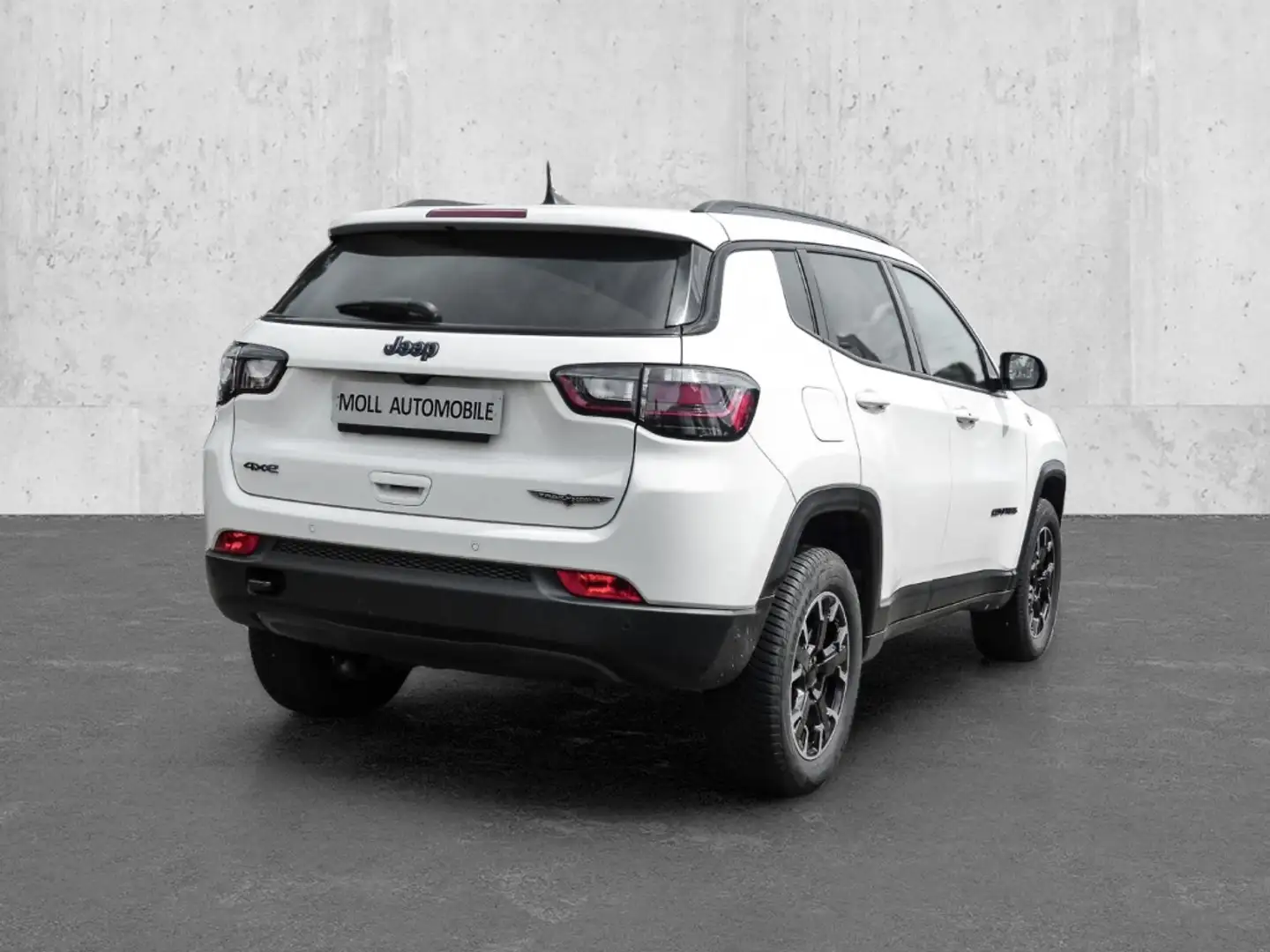 Jeep Compass Trailhawk Plug-In Hybrid Allrad Navi LED ACC Apple Weiß - 2