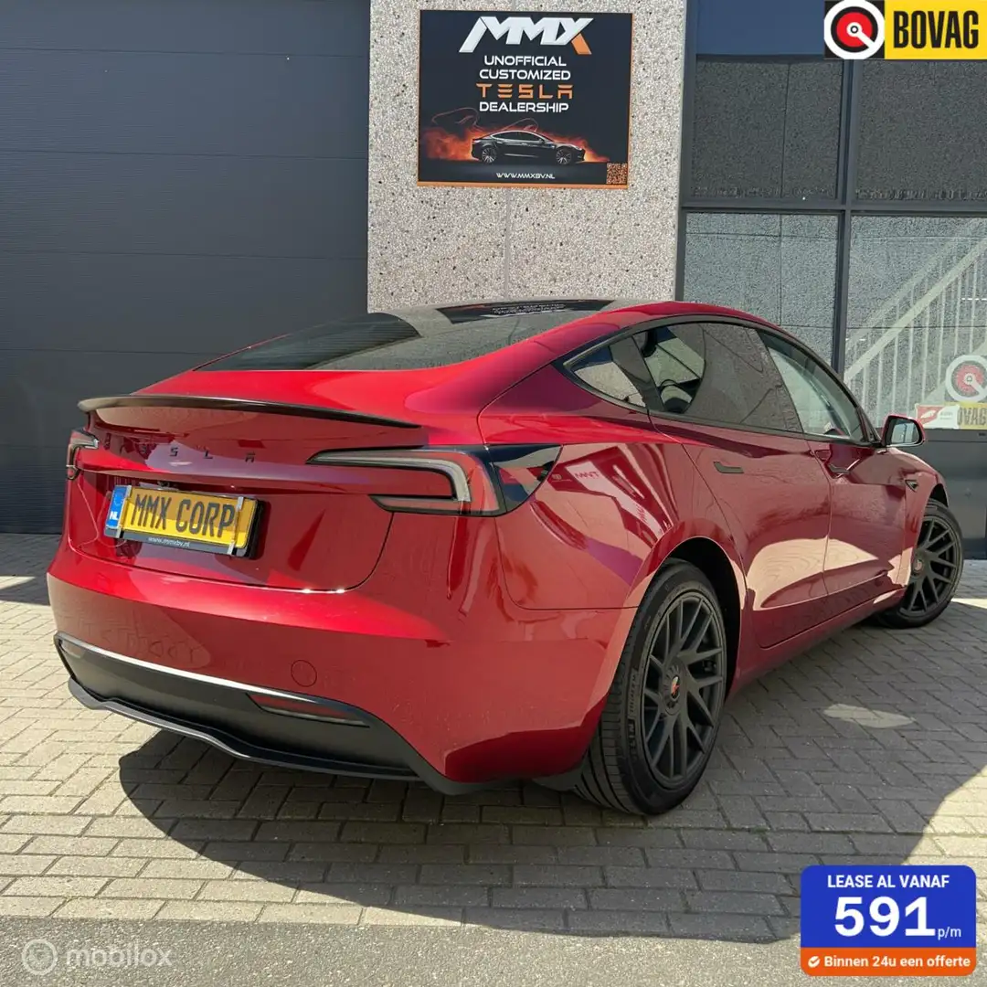 Tesla Model 3 RWD 60 kWh Rood - 1