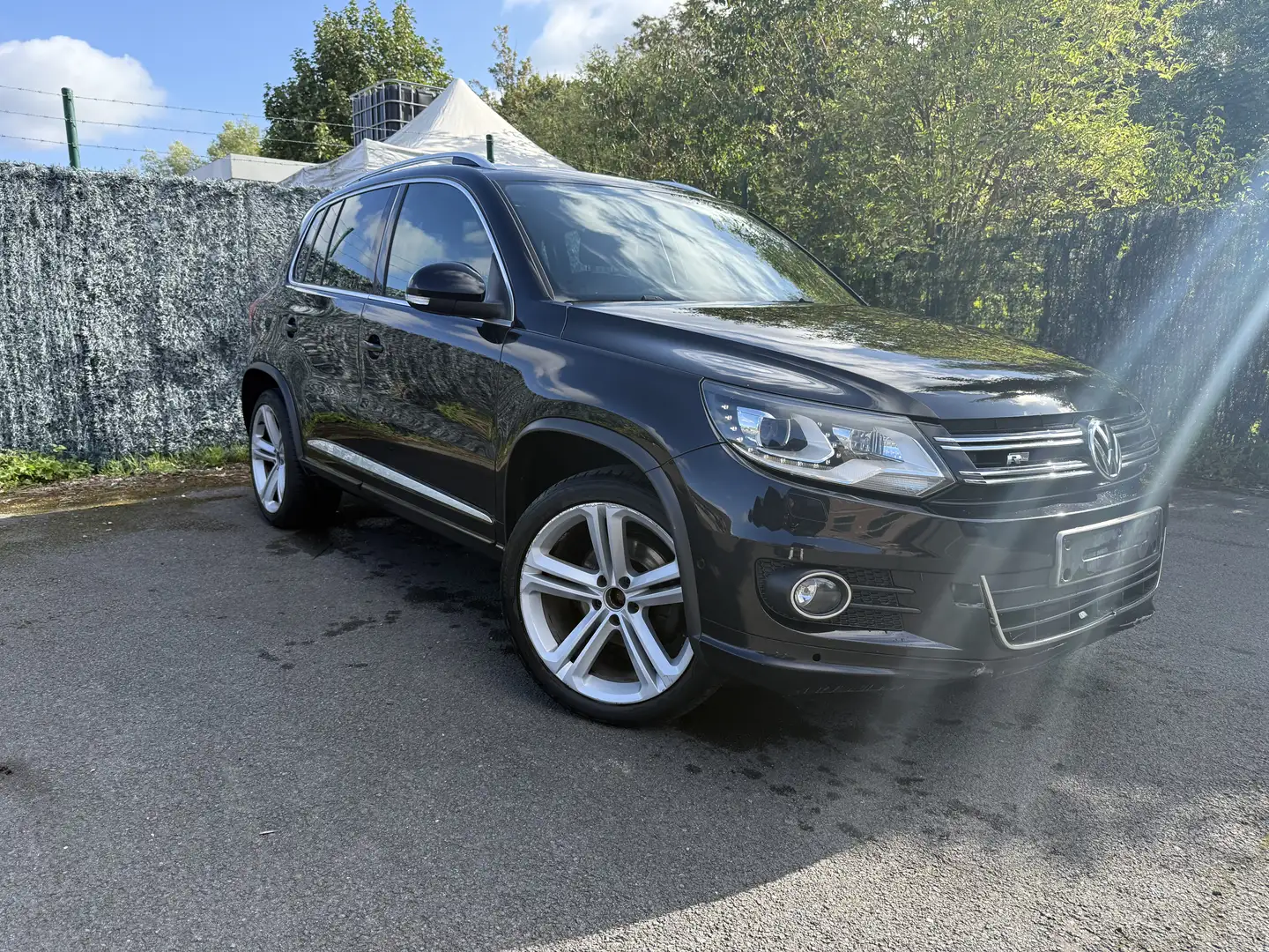 Volkswagen Tiguan Tiguan 2.0 CR TDi 4Motion Sport R Line Bleu - 1