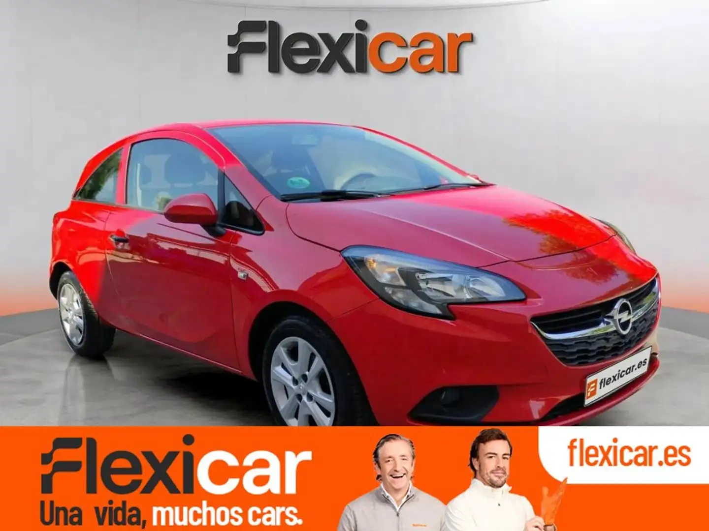 Opel Corsa 1.4 Expression 75 Rojo - 1