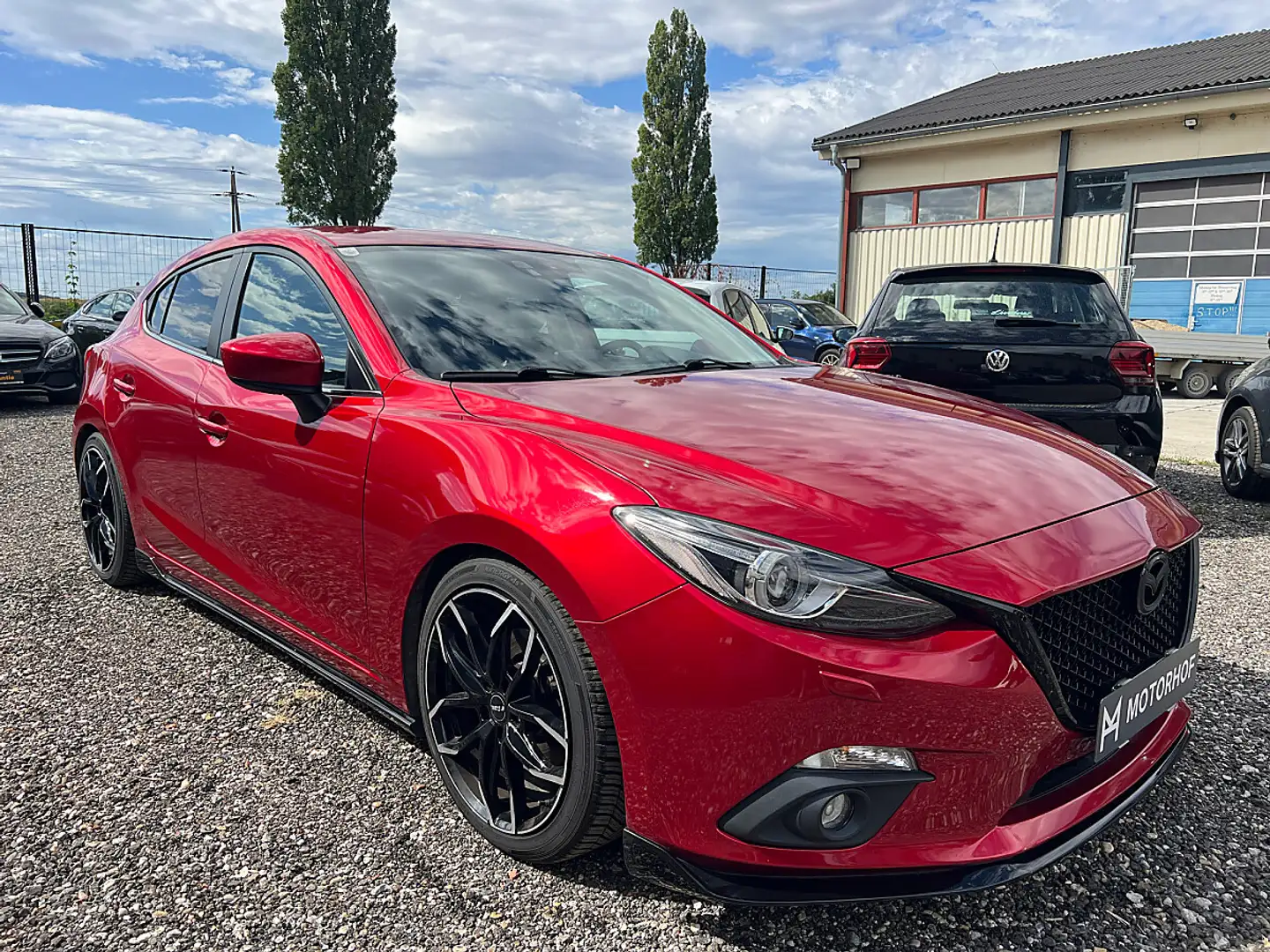 Mazda 3 Mazda3 2.0 Attraction · Sport-Bodykit eingetrag... Rot - 2
