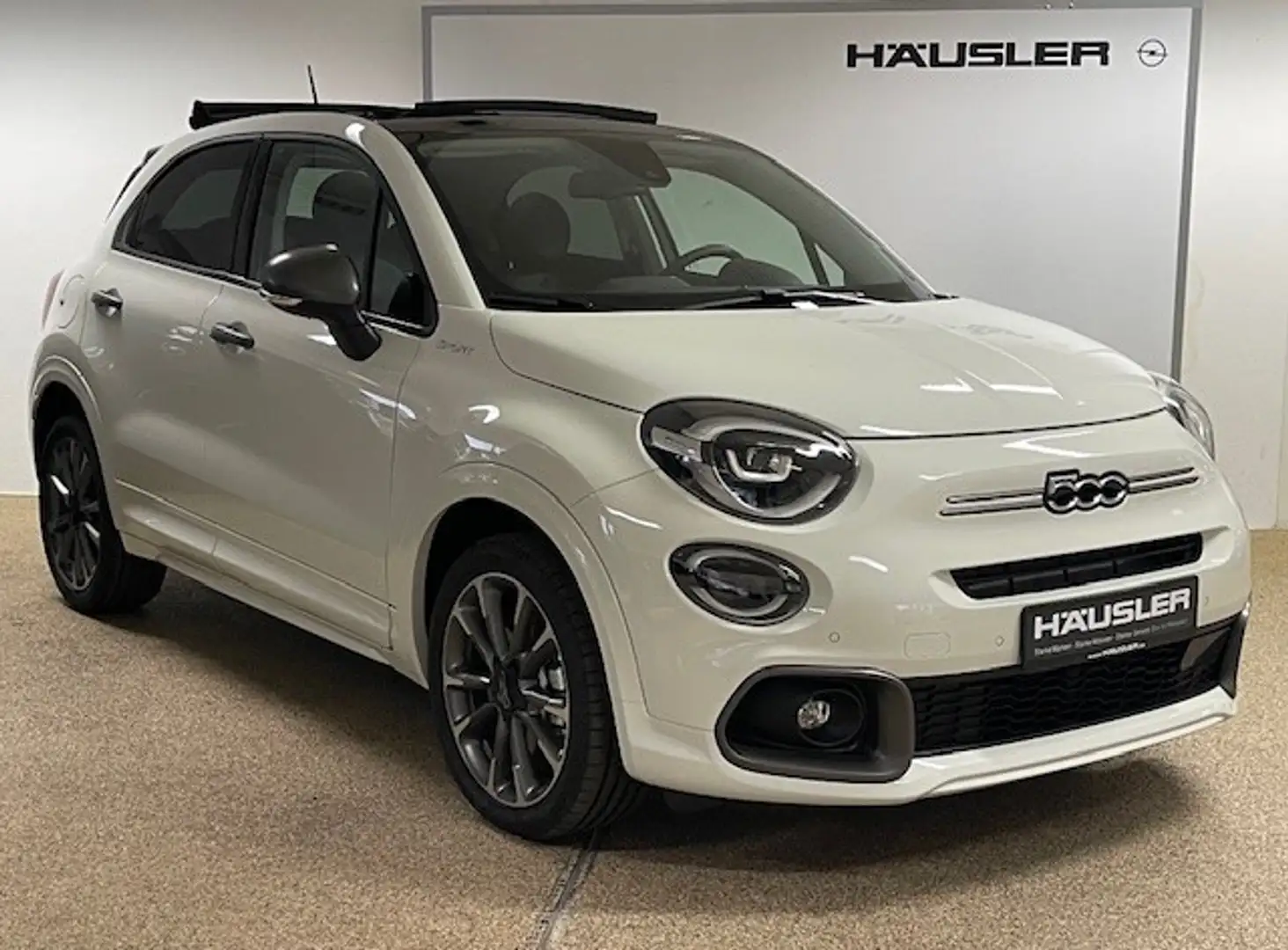 Fiat 500X Dolcevita 1.5T*Automatik*Cabrio*Parkhilfe*Klimaaut Blanc - 1