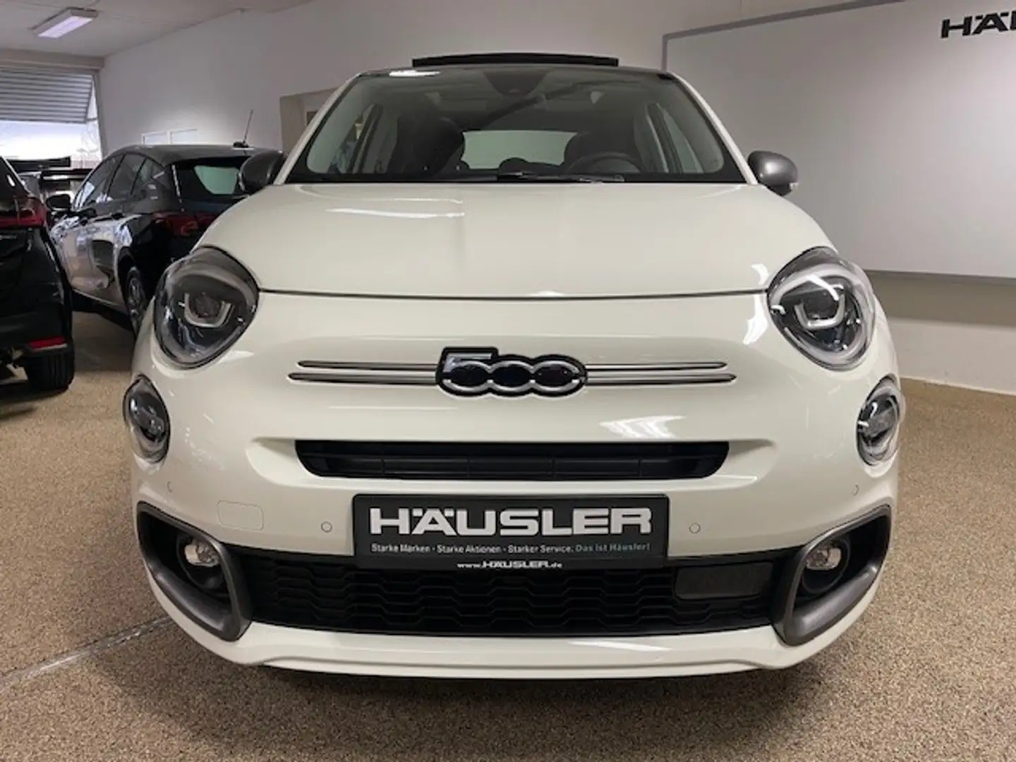 Fiat 500X Dolcevita 1.5T*Automatik*Cabrio*Parkhilfe*Klimaaut Weiß - 2
