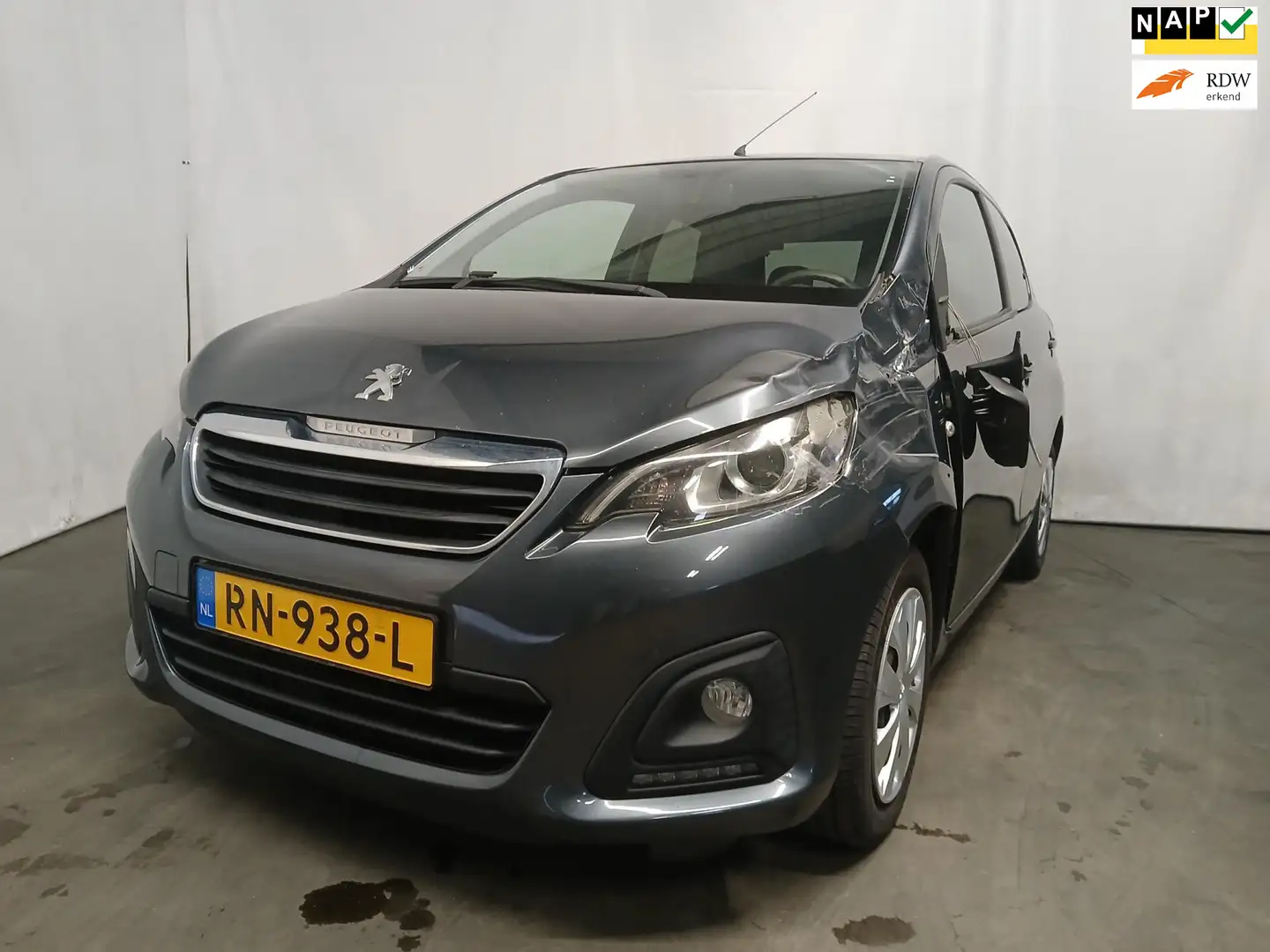Peugeot 108 1.0 e-VTi Active Grijs - 1