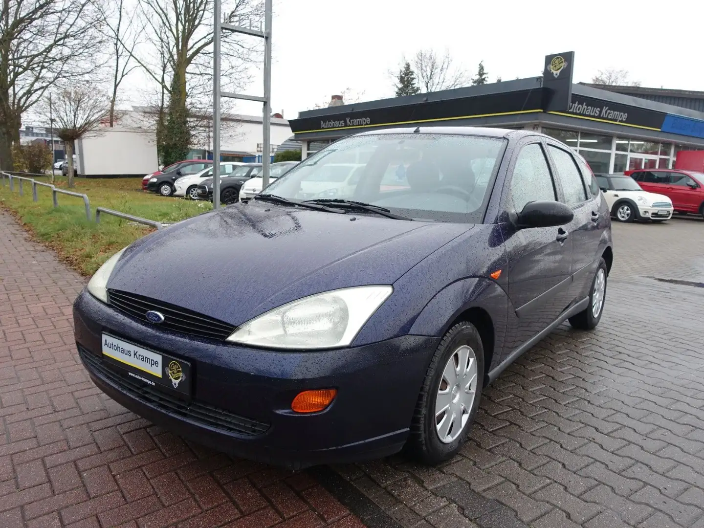 Ford Focus Klima, Funk-ZV, 1.Hand Inspektion neu Blau - 1