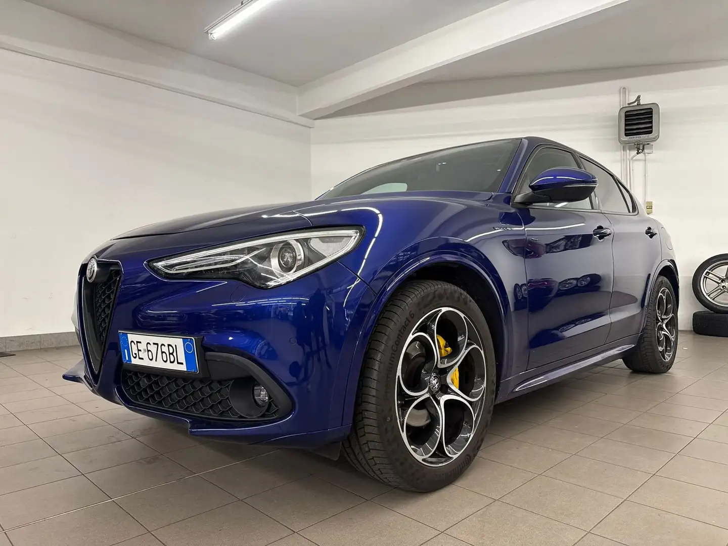 Alfa Romeo Stelvio 2.2 Turbodiesel 210 CV AT8 Q4 Veloce Blu/Azzurro - 2