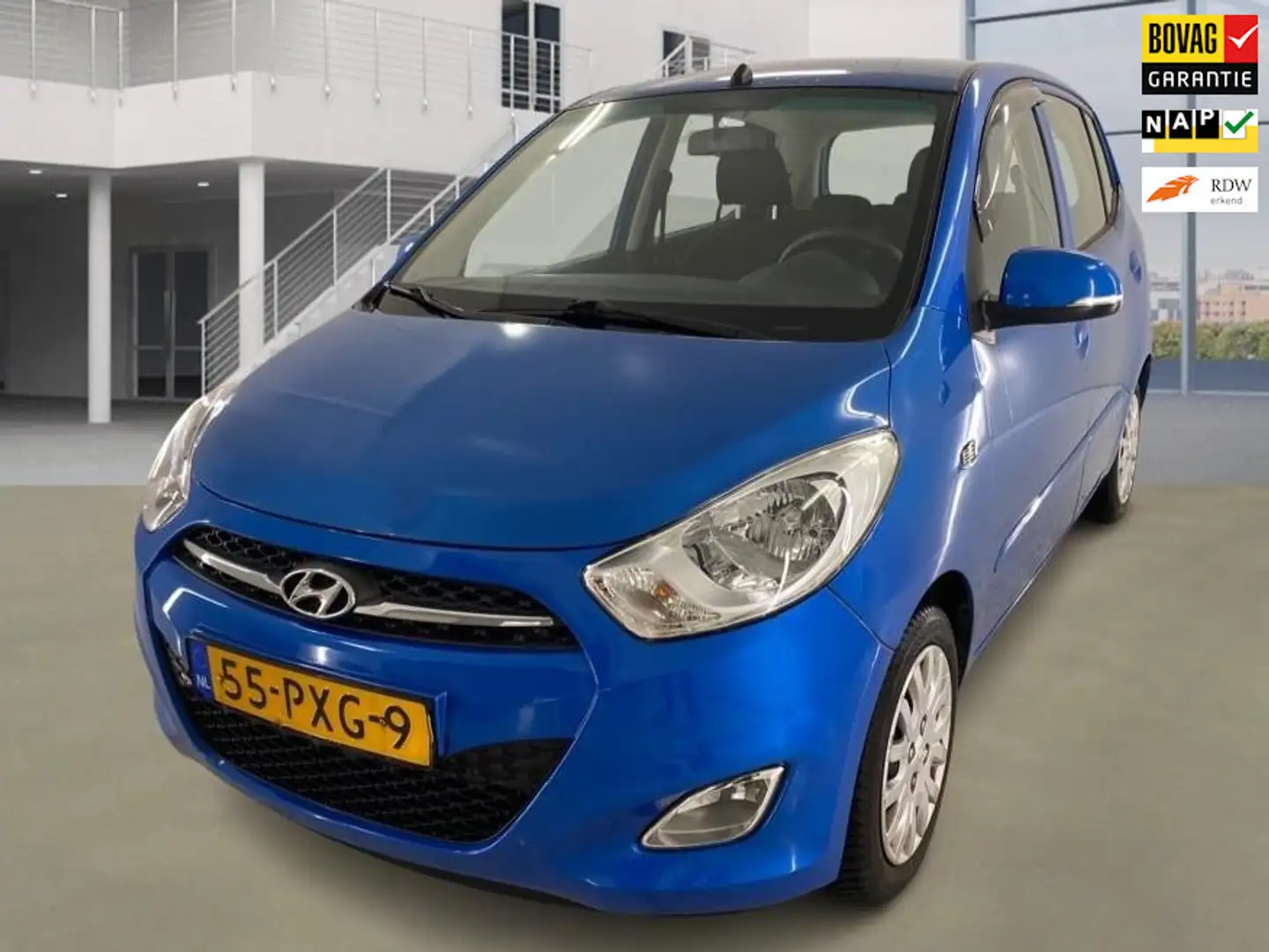 Hyundai i10 1.1 i-Motion Cool 1e Eig. 58.100 km +NAP Blauw - 1