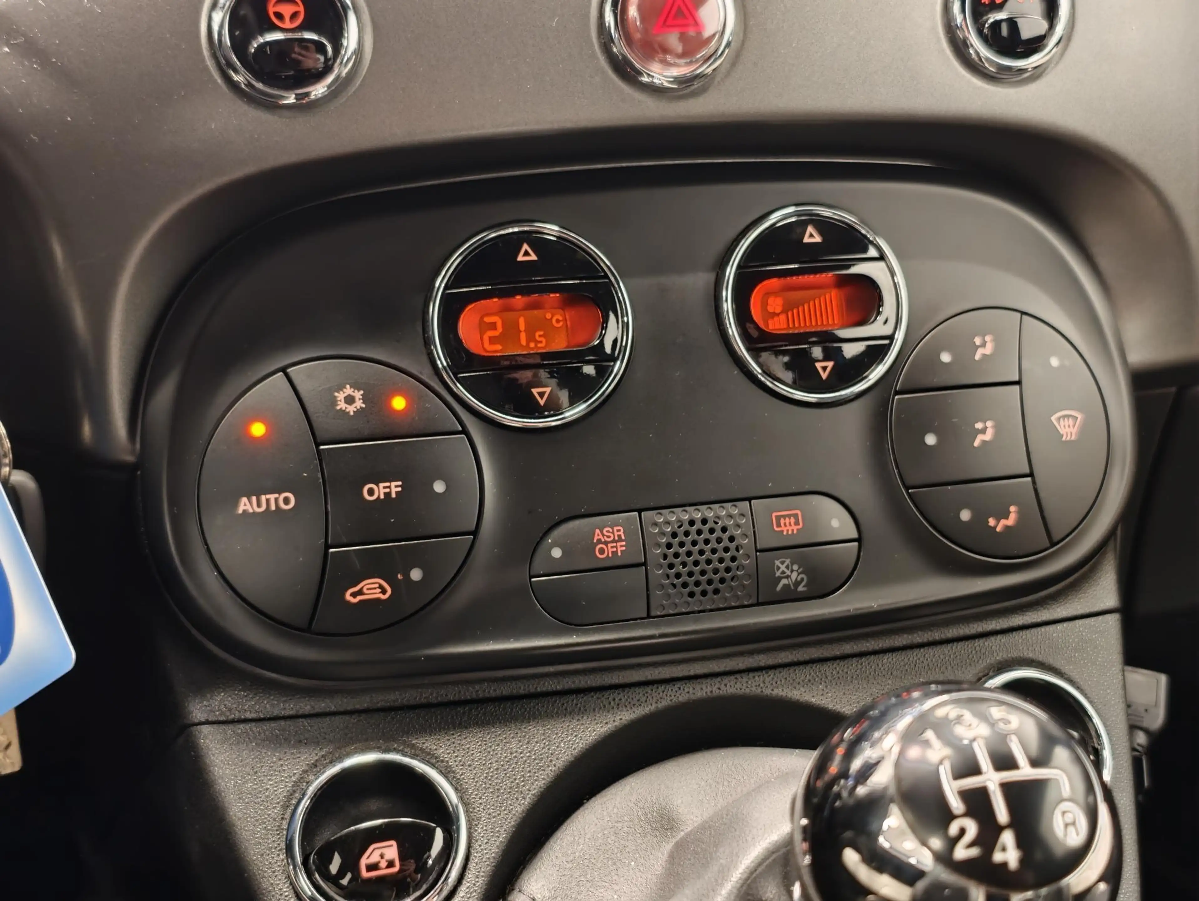 Fiat 500 1.2i Sport Cruise CarPlay Allseason Blu Italia Cli — photo 14