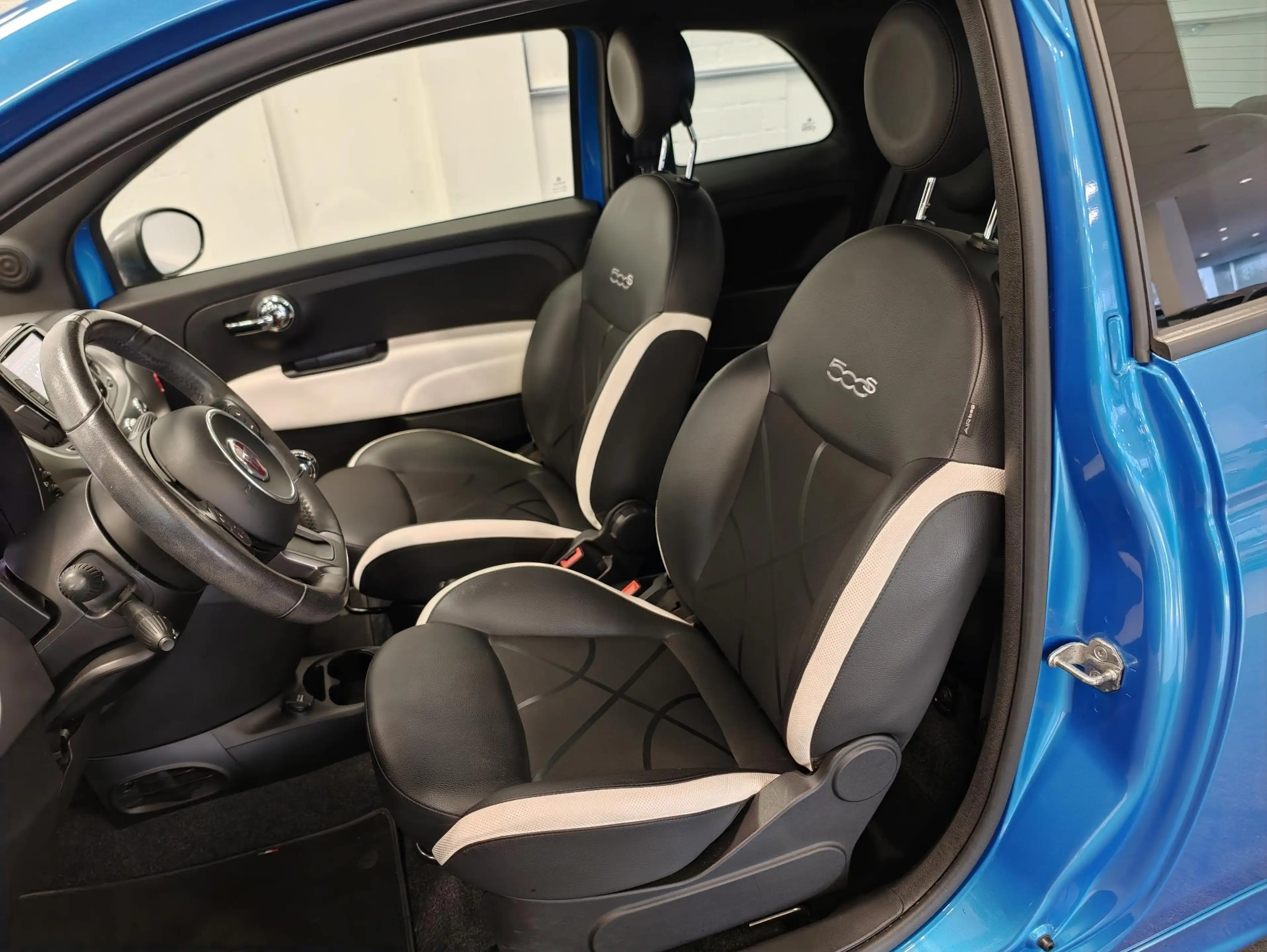 Fiat 500 1.2i Sport Cruise CarPlay Allseason Blu Italia Cli — photo 7