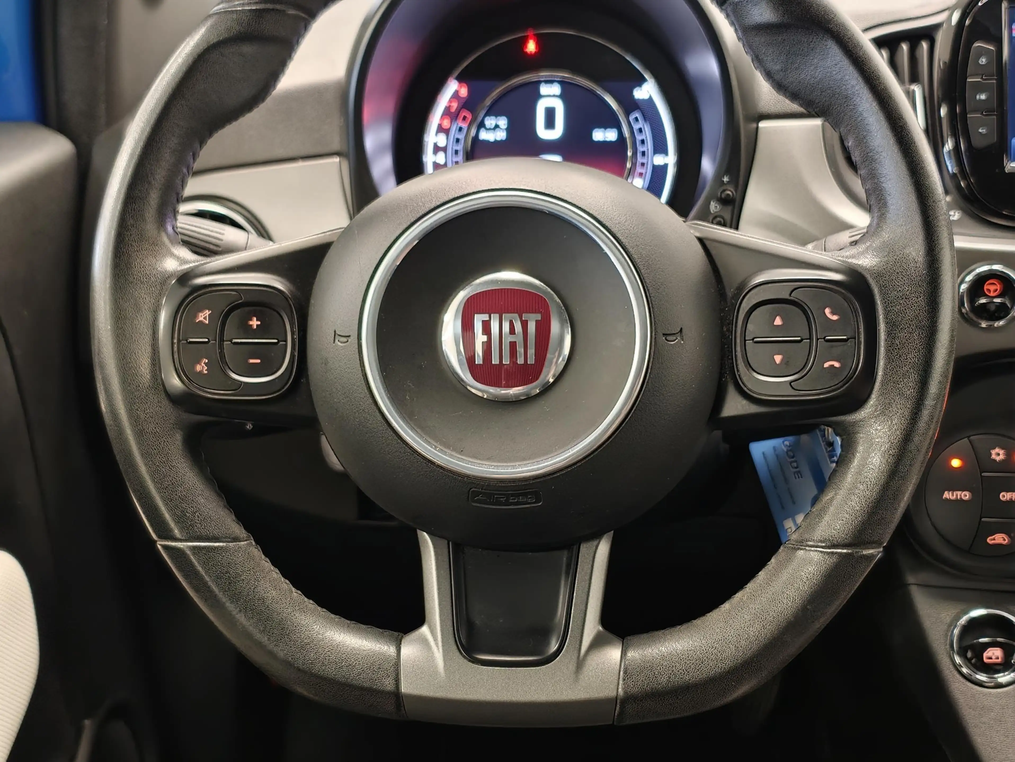 Fiat 500 1.2i Sport Cruise CarPlay Allseason Blu Italia Cli — photo 15