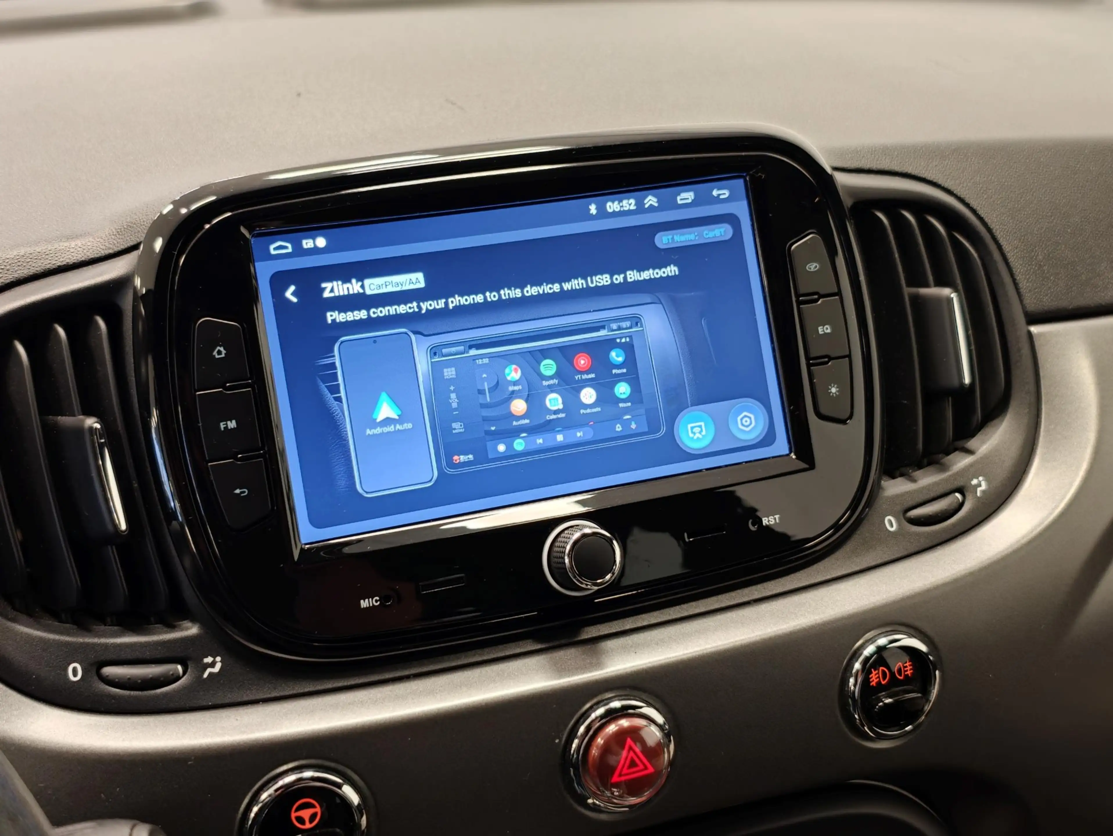 Fiat 500 1.2i Sport Cruise CarPlay Allseason Blu Italia Cli — photo 11