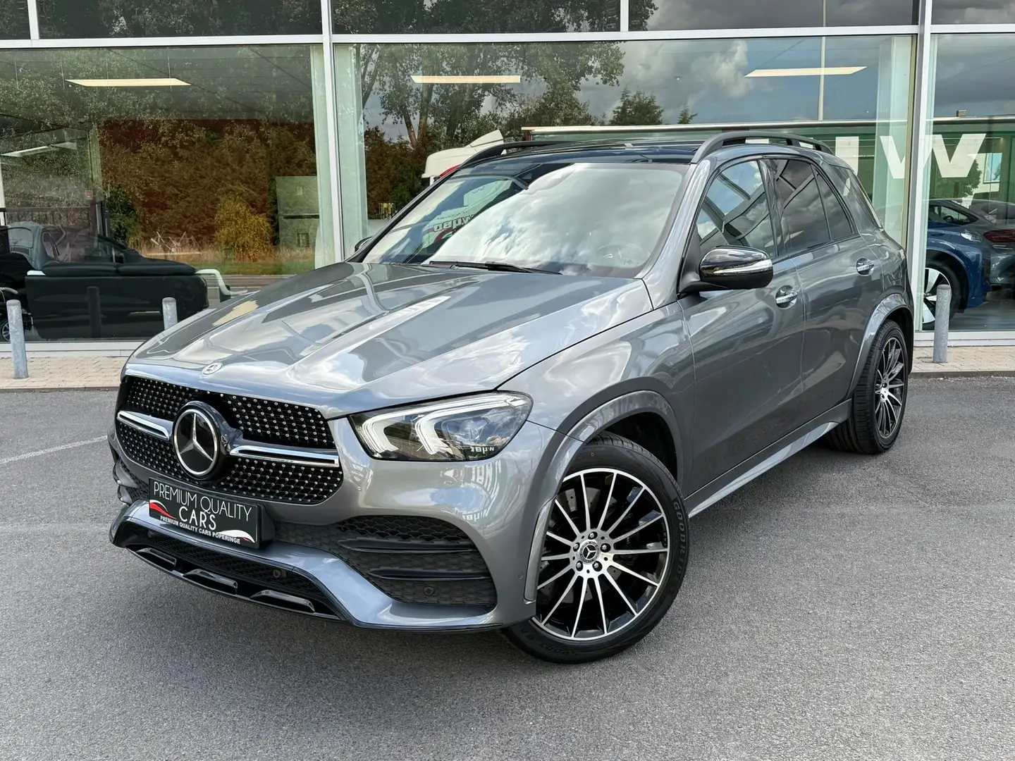 Mercedes-Benz GLE 350 4Matic / AMG Line / 360°CAM / PANO / SFEERLICHT Gris - 2