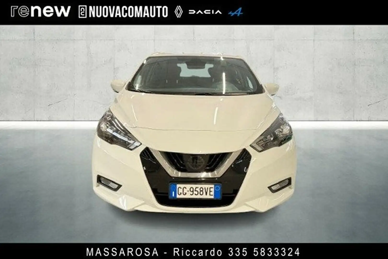 Nissan Micra 1.0 ig-t Eco Visia Weiß - 2