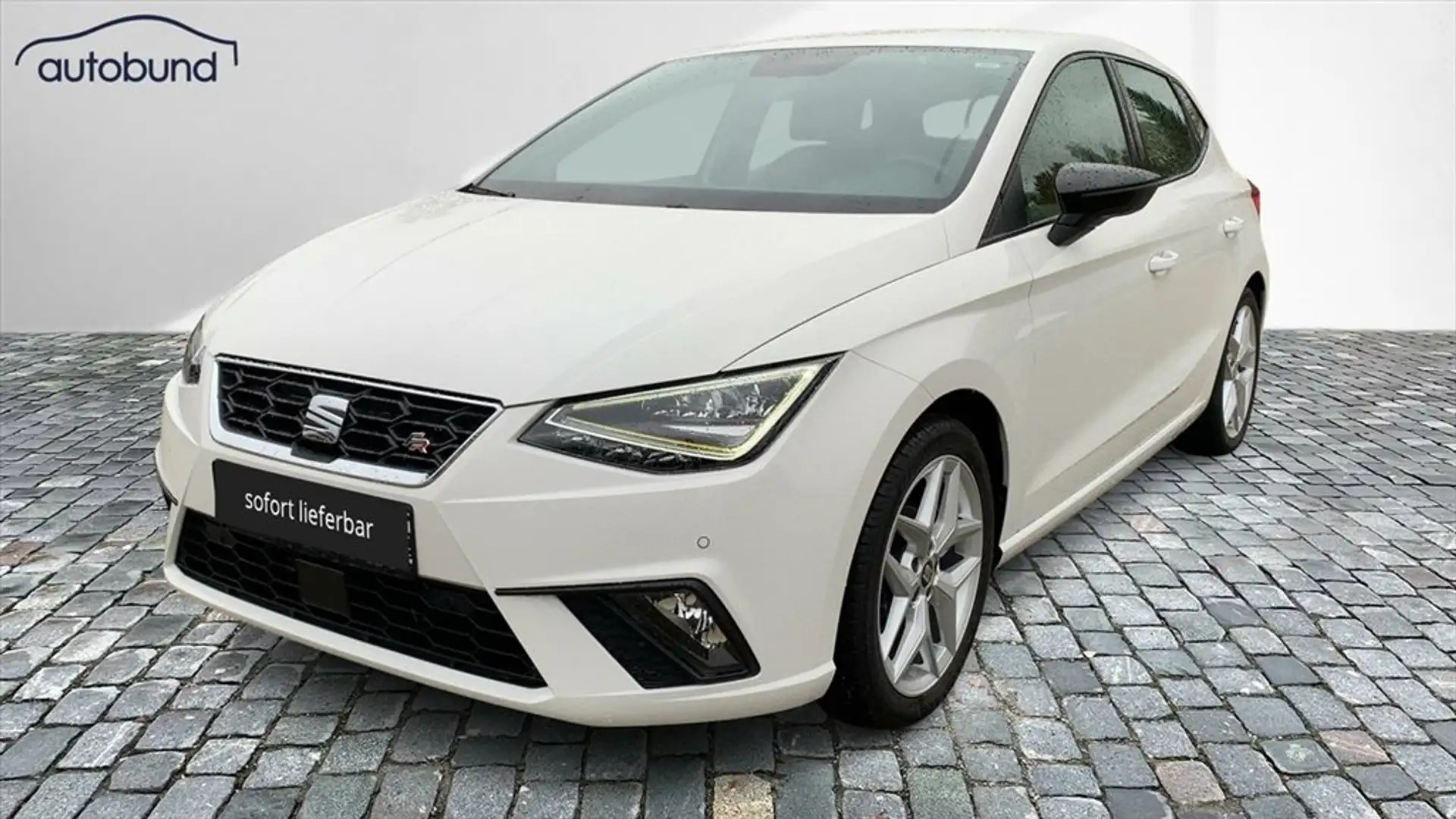 SEAT Ibiza Ibiza V 1,0 TSI FR Beats Alu DAB LED Navi PDC Weiß - 1