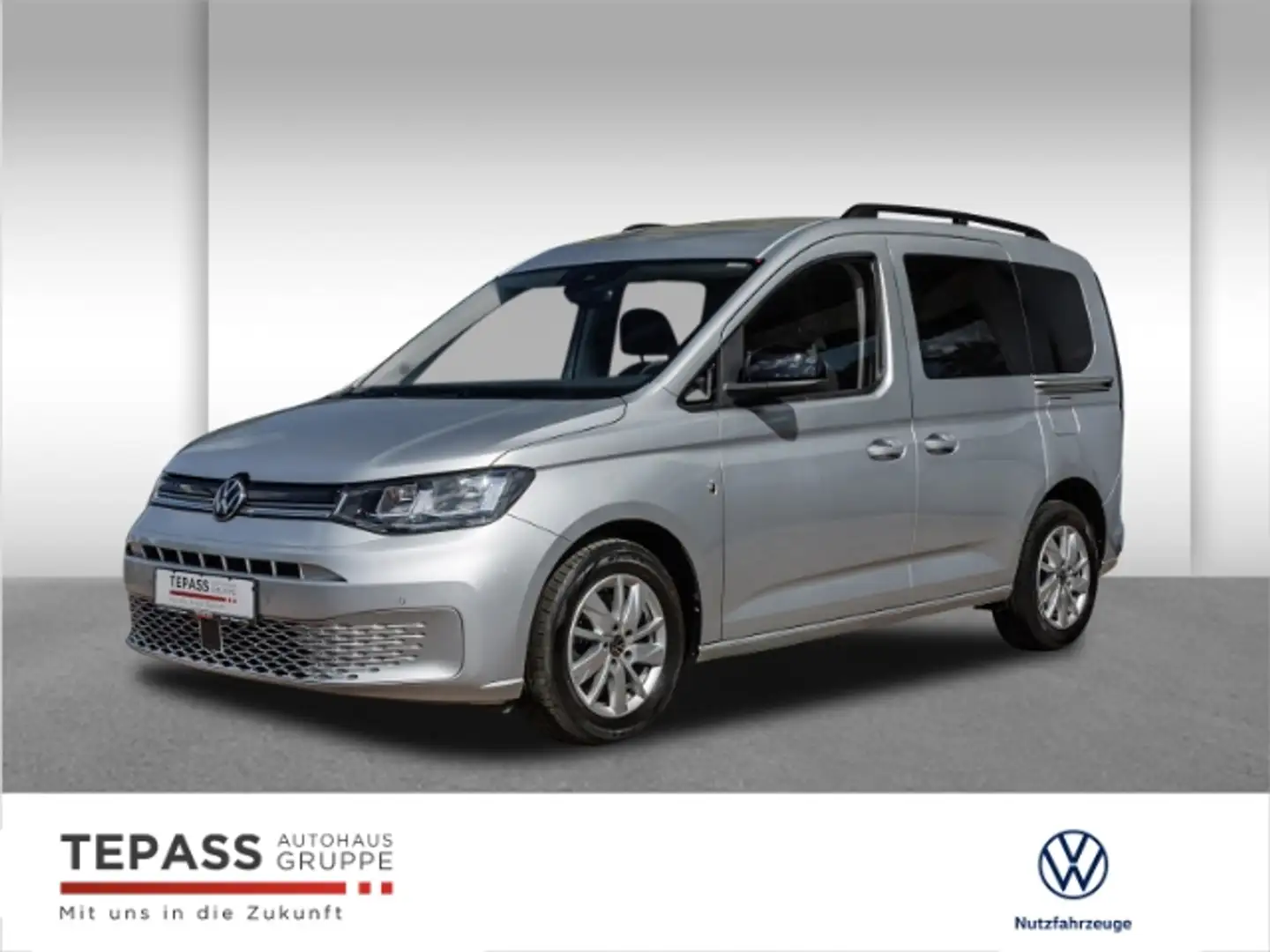 Volkswagen Caddy 2.0l TDI Life KLIMA NAVI AHK PDC SHZ Zilver - 1