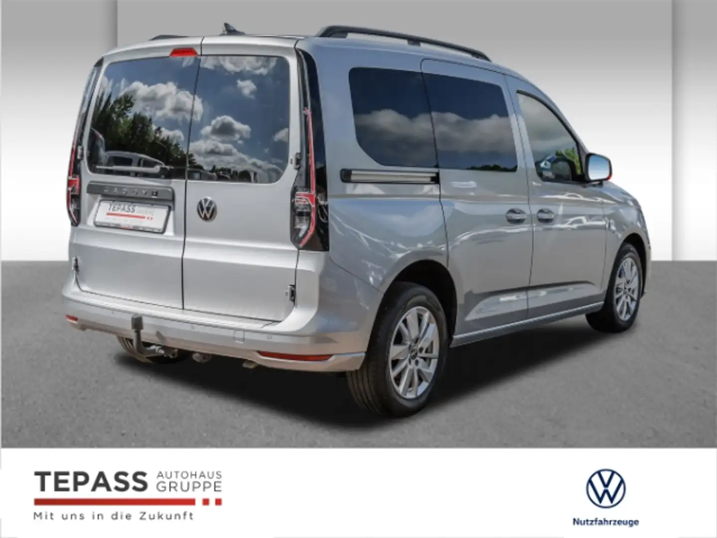 Volkswagen Caddy 2.0l TDI Life KLIMA NAVI AHK PDC SHZ Zilver - 2