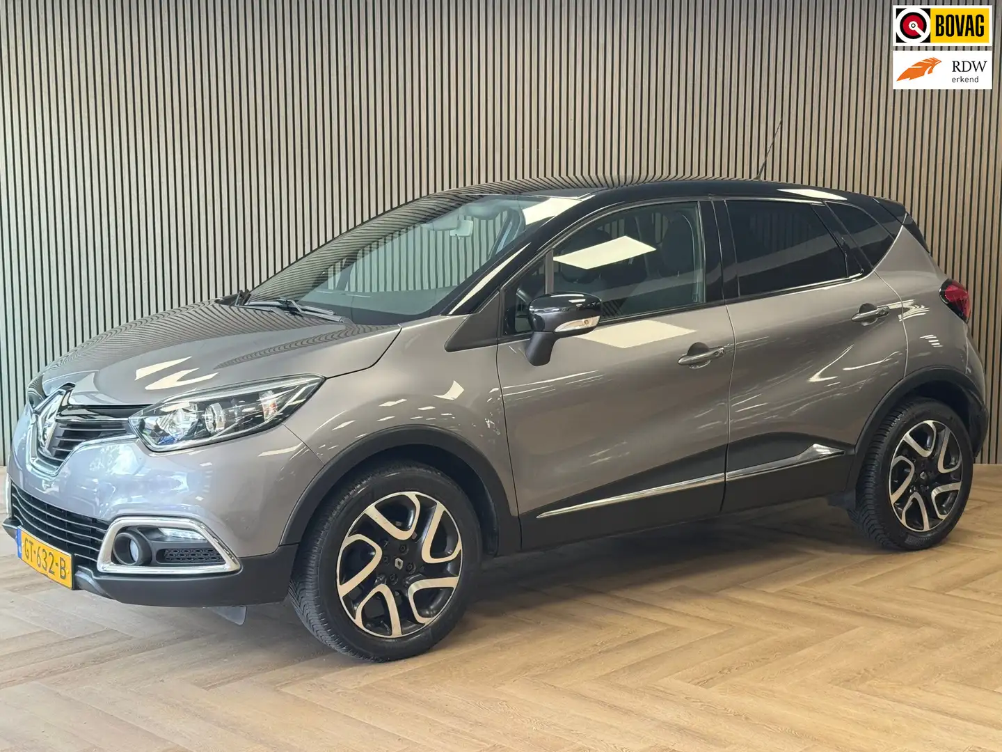 Renault Captur 0.9 TCe Dynamique KEYLESS-GO AIRCO CRUISE PDC CAME Gris - 1