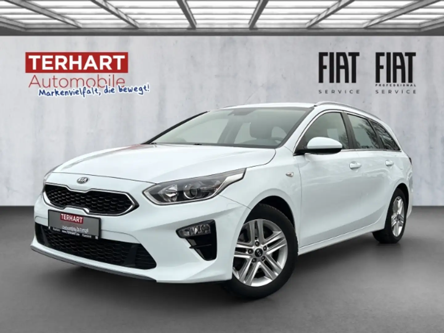Kia Ceed / cee'd Sportswagon Vision 1.6 CRDi/Rückfahrkamera/Navi/AH Weiß - 1