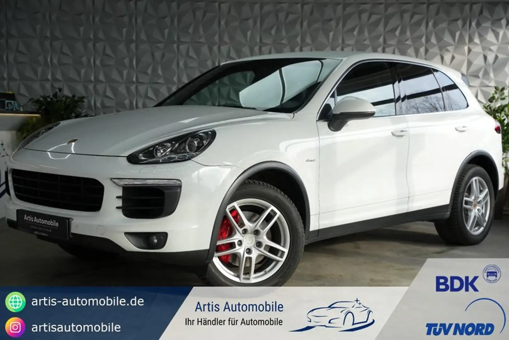 Porsche Cayenne Diesel *AHK*NAVI*STANDHEIZUNG Weiß - 1