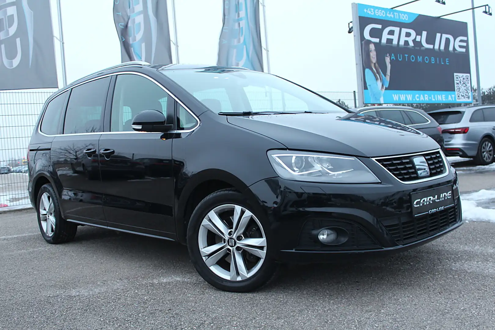 SEAT Alhambra Xcellence 2,0 TDI DSG E-AHK,ACC,RFK,Keyless,Lan... Noir - 1