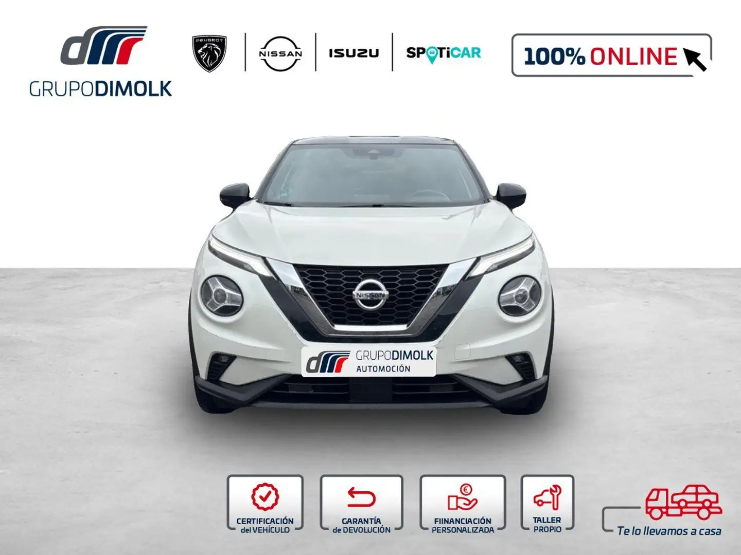 Nissan Juke 1.0 DIG-T N-Connecta 4x2 114 Blanco - 2