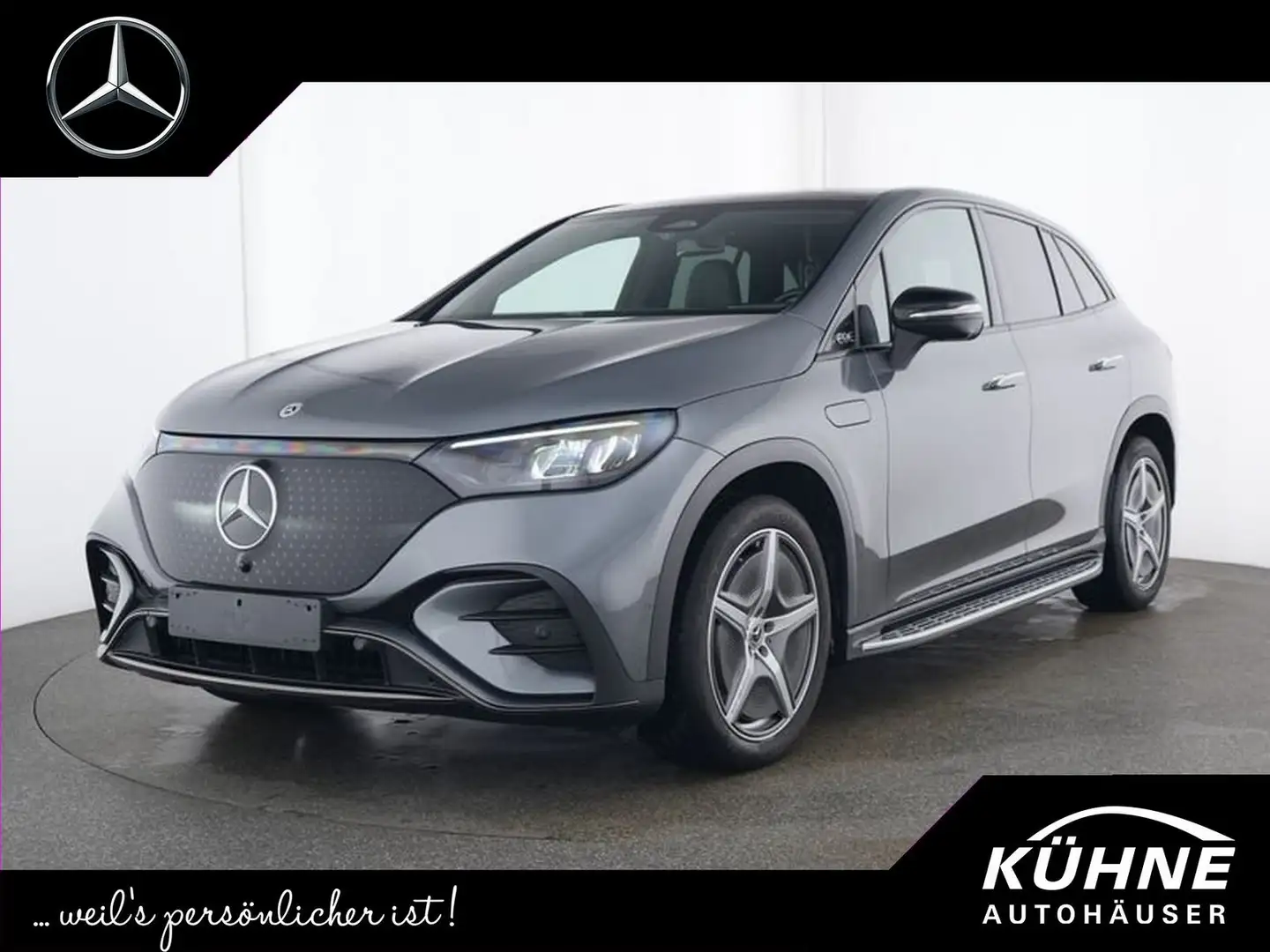 Mercedes-Benz EQE SUV EQE 300 SUV AMG Night 360° AHK Pano 4xSHZ 20" Grau - 1