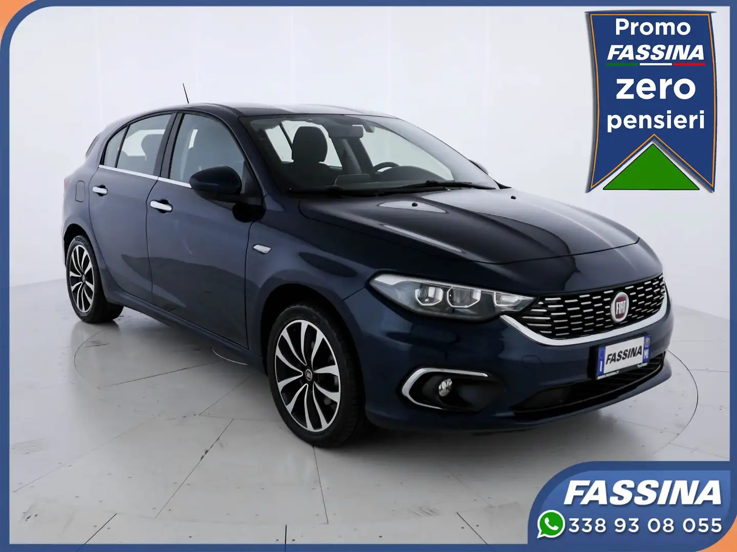 Fiat Tipo Tipo 1.4 T-Jet 120CV 5 porte Lounge Kék - 1