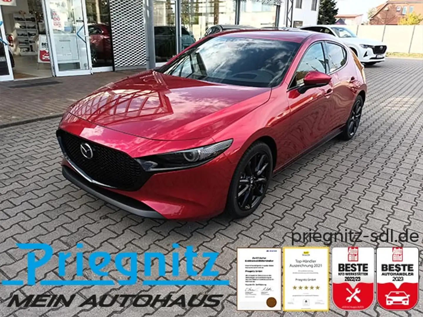 Mazda 3 2.0L e-SKYACTIV X 186ps 6MT FWD Exclusi Red - 1