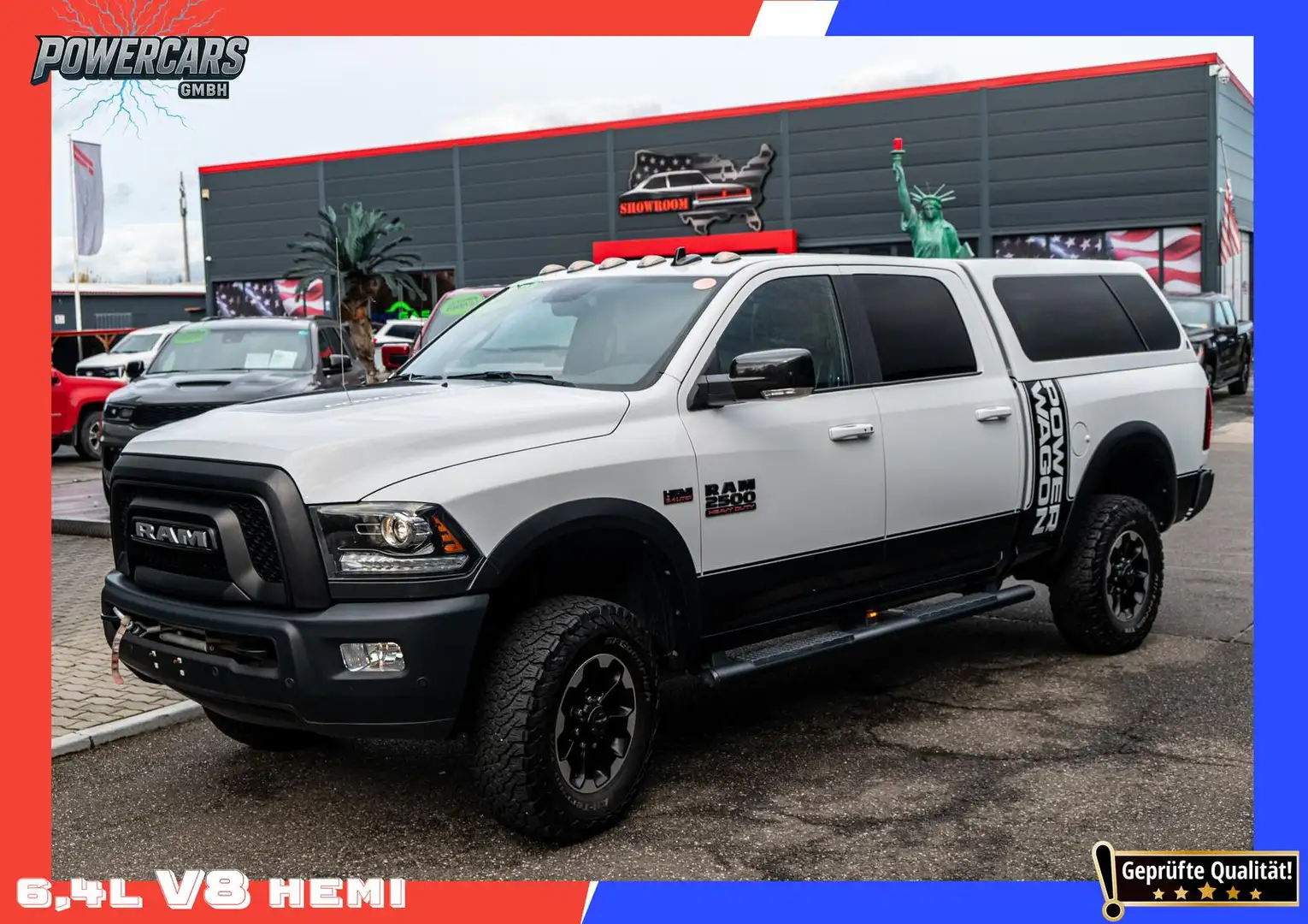 Dodge RAM 2500 Power Wagon 6,4l,LPG,Seilwinde,Hardtop Blanco - 1