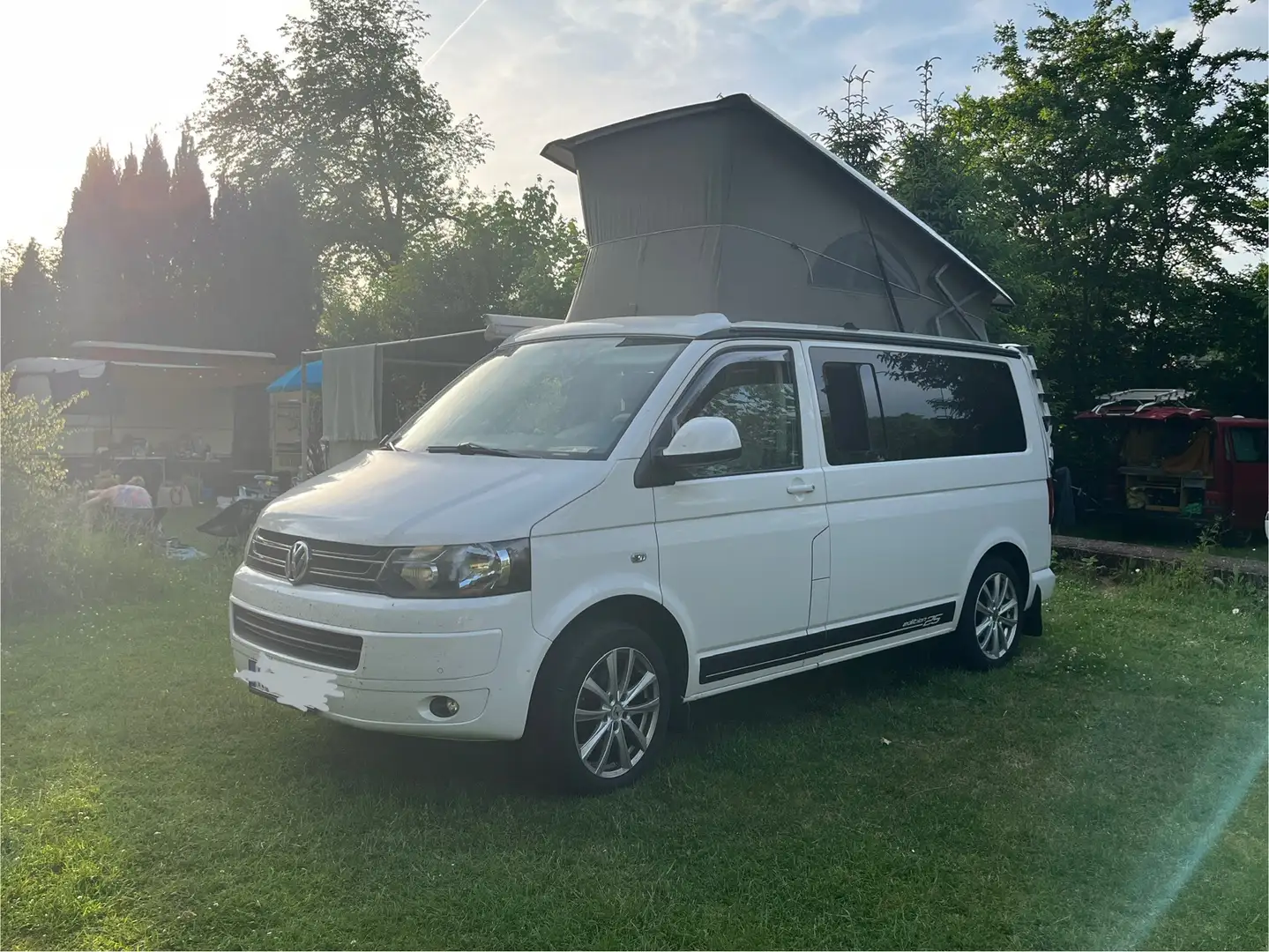 Volkswagen T5 California VW T5 California Beach / TÜV neu ab 16.6. Blanco - 1