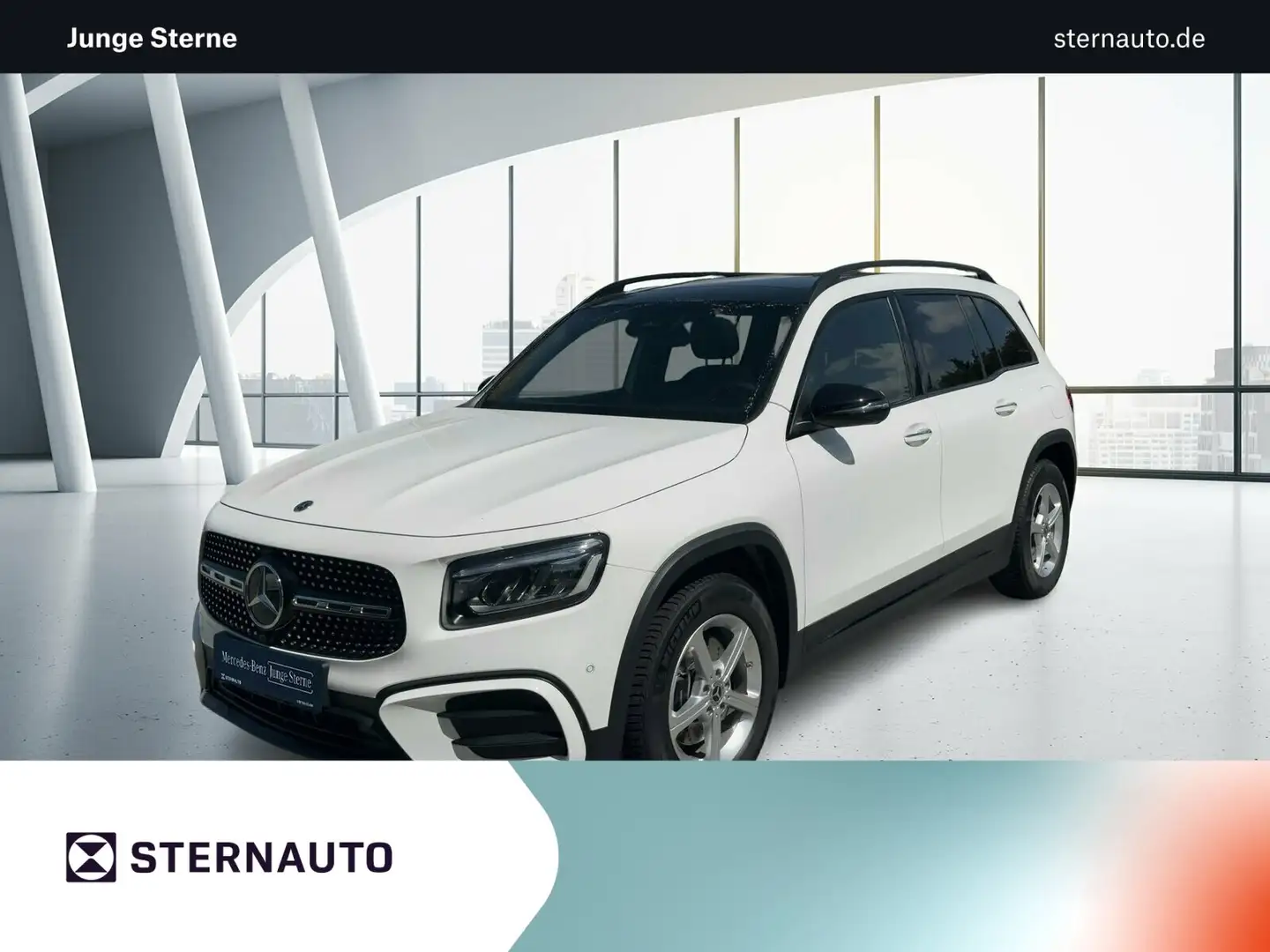 Mercedes-Benz GLB 200 GLB 200 GLB 200 AMG Line Navi Pano.-Dach Keyless-Go Klima AMG Line Navi Pano.-Dach Keyless-Go/Klima Blanc - 1