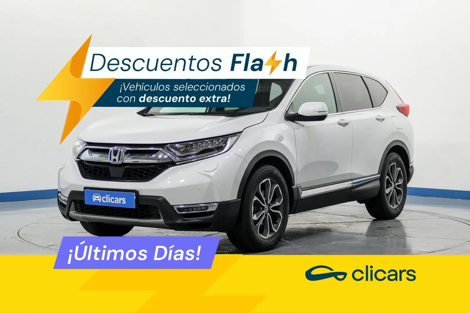 Honda CR-V 2.0 i-MMD Elegance Navi 4x2 Biały - 1