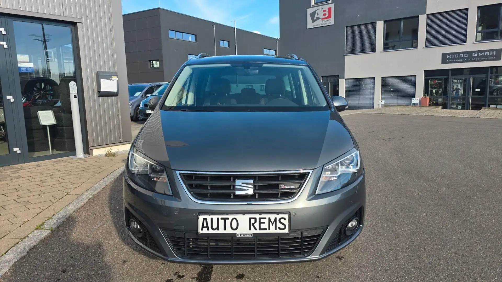 SEAT Alhambra FR-Line*7SITZER*KINDERSITZE*AHK* Grau - 2
