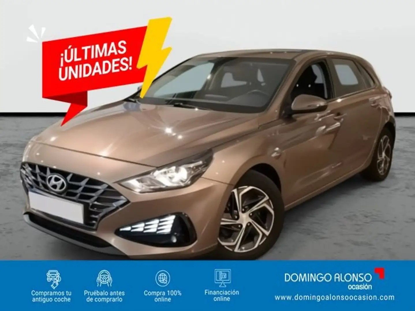 Hyundai i30 FL 1.0 T-GDi 88,3 kW (120 CV) MT6 2WD Sense + Marrón - 1
