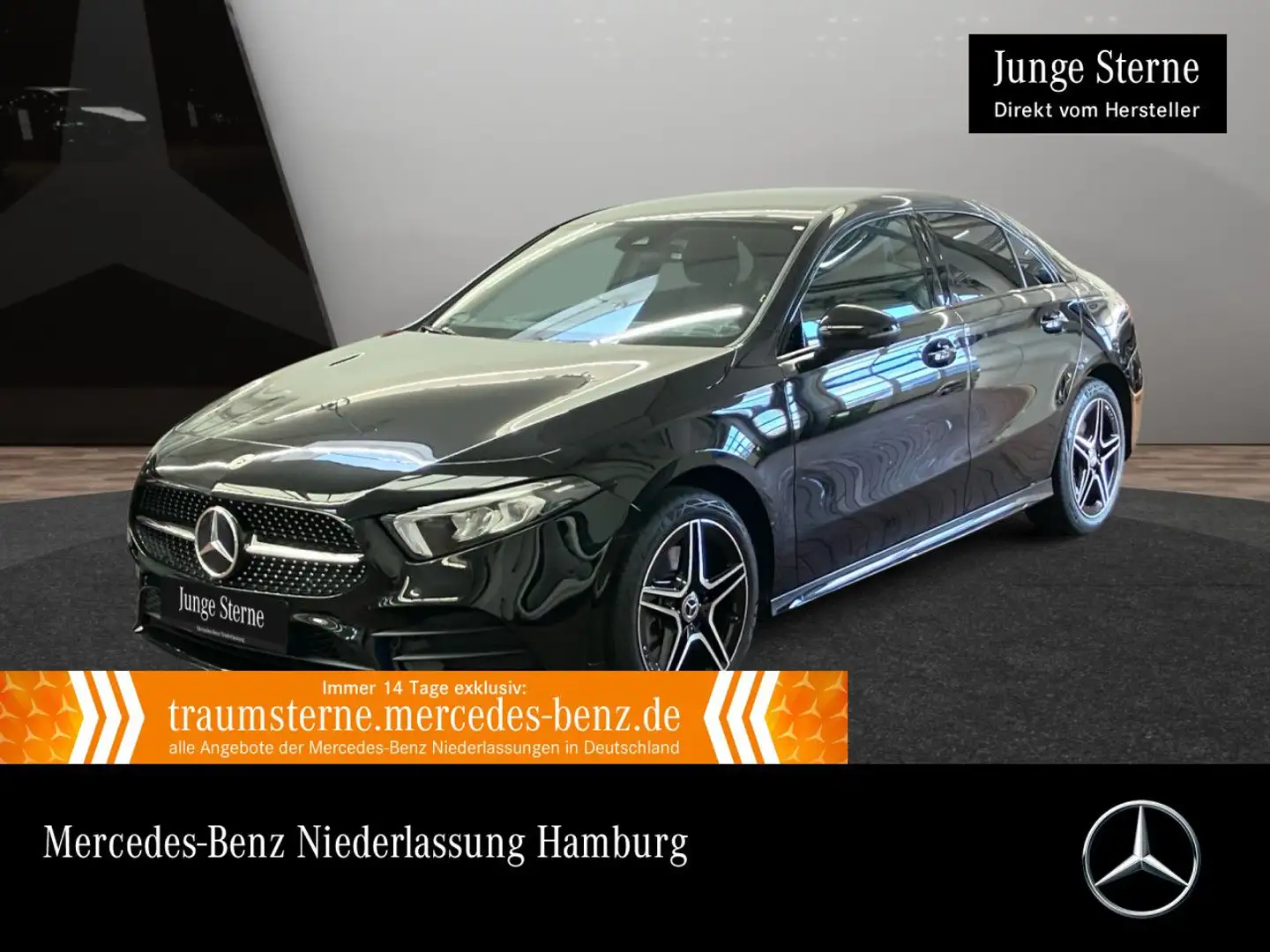 Mercedes-Benz A 250 e Lim AMG+NIGHT+LED+8G Schwarz - 1