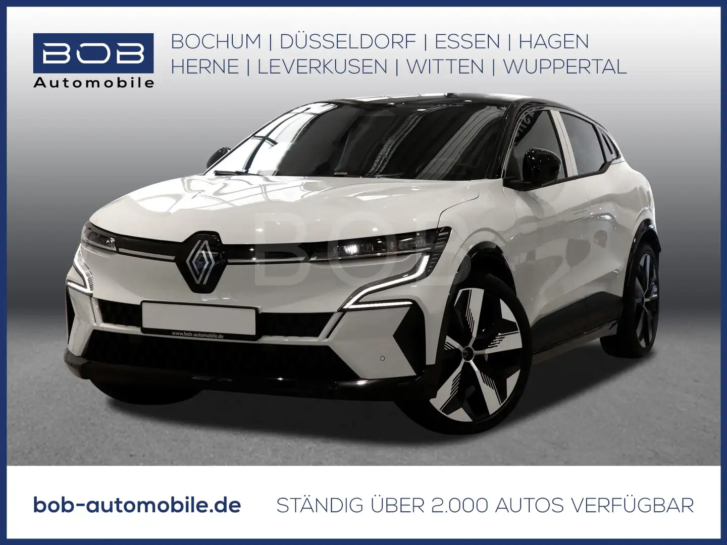 Renault Megane E-Tech Techno EV60 8-fach bereift NAVI Белый - 1