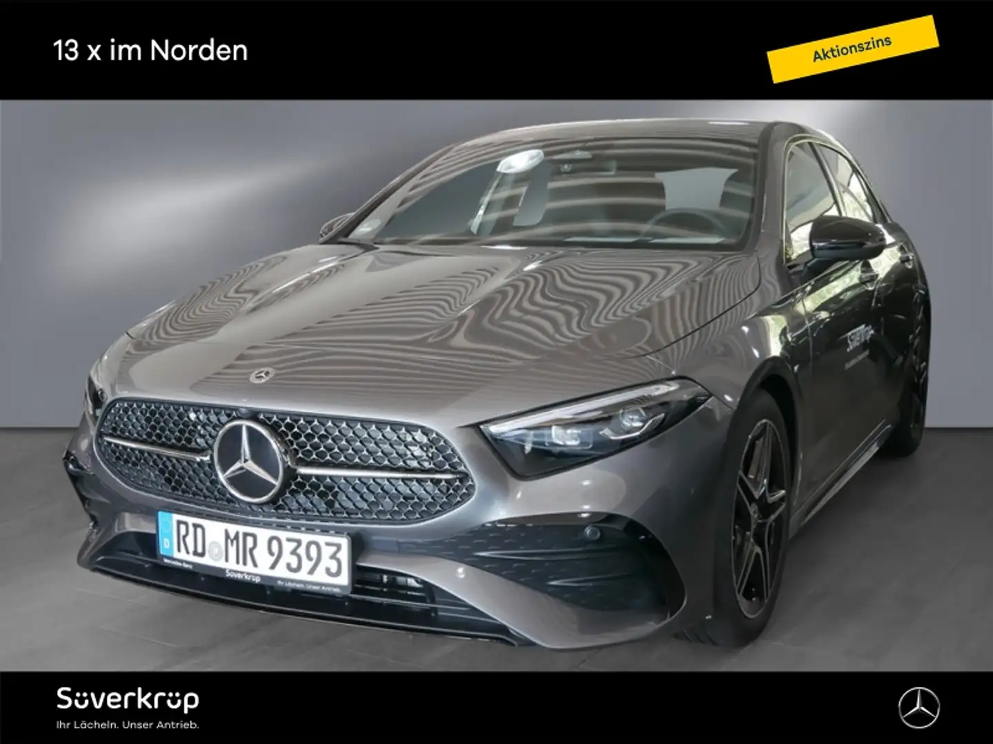Mercedes-Benz A 200 AMG NIGHT KAMERA SPUR PDC MULTI SHZ Grau - 2