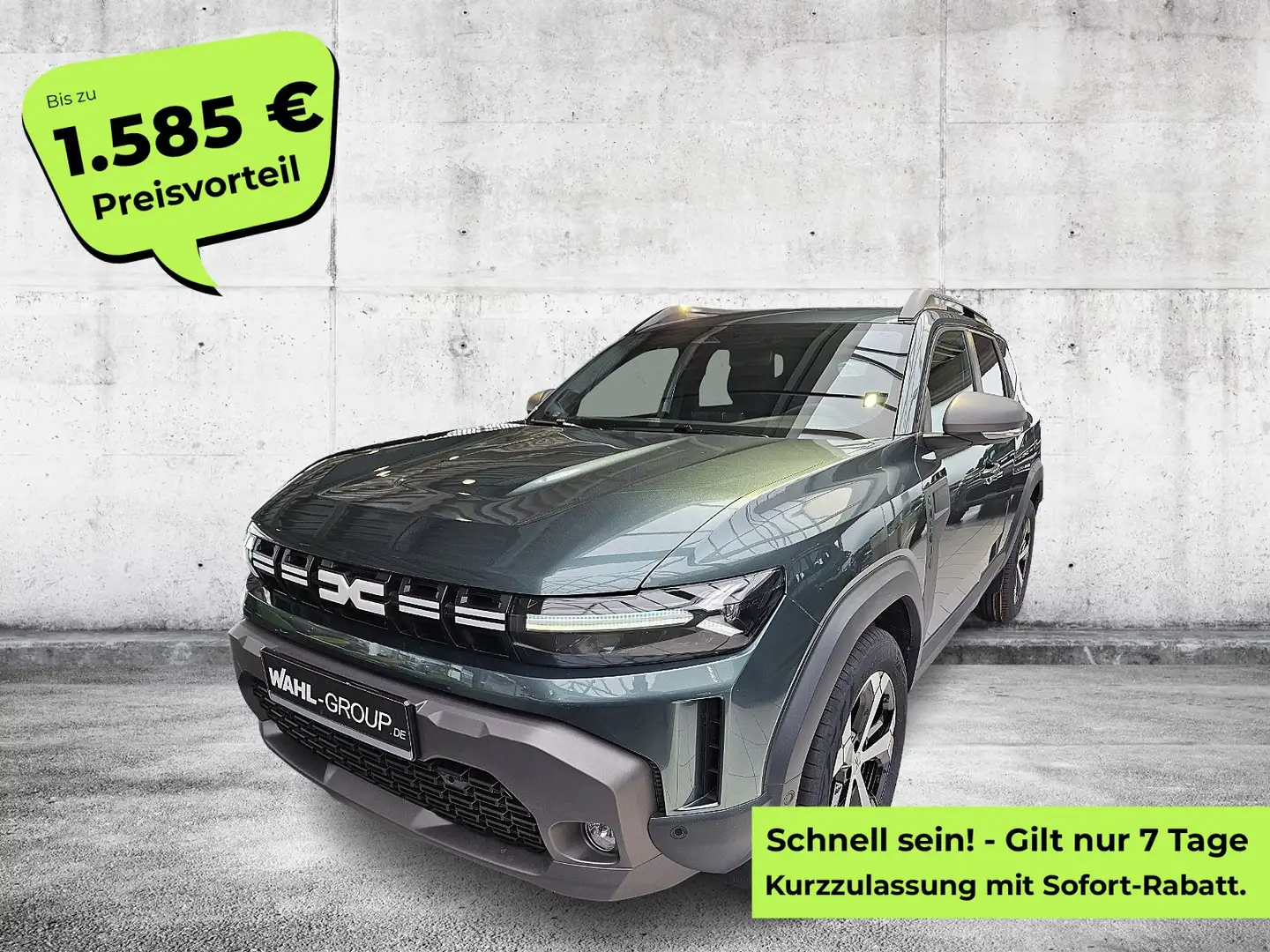 Dacia Duster Journey TCe 130 4x4 DAB RFK Klimaaut. Grün - 1