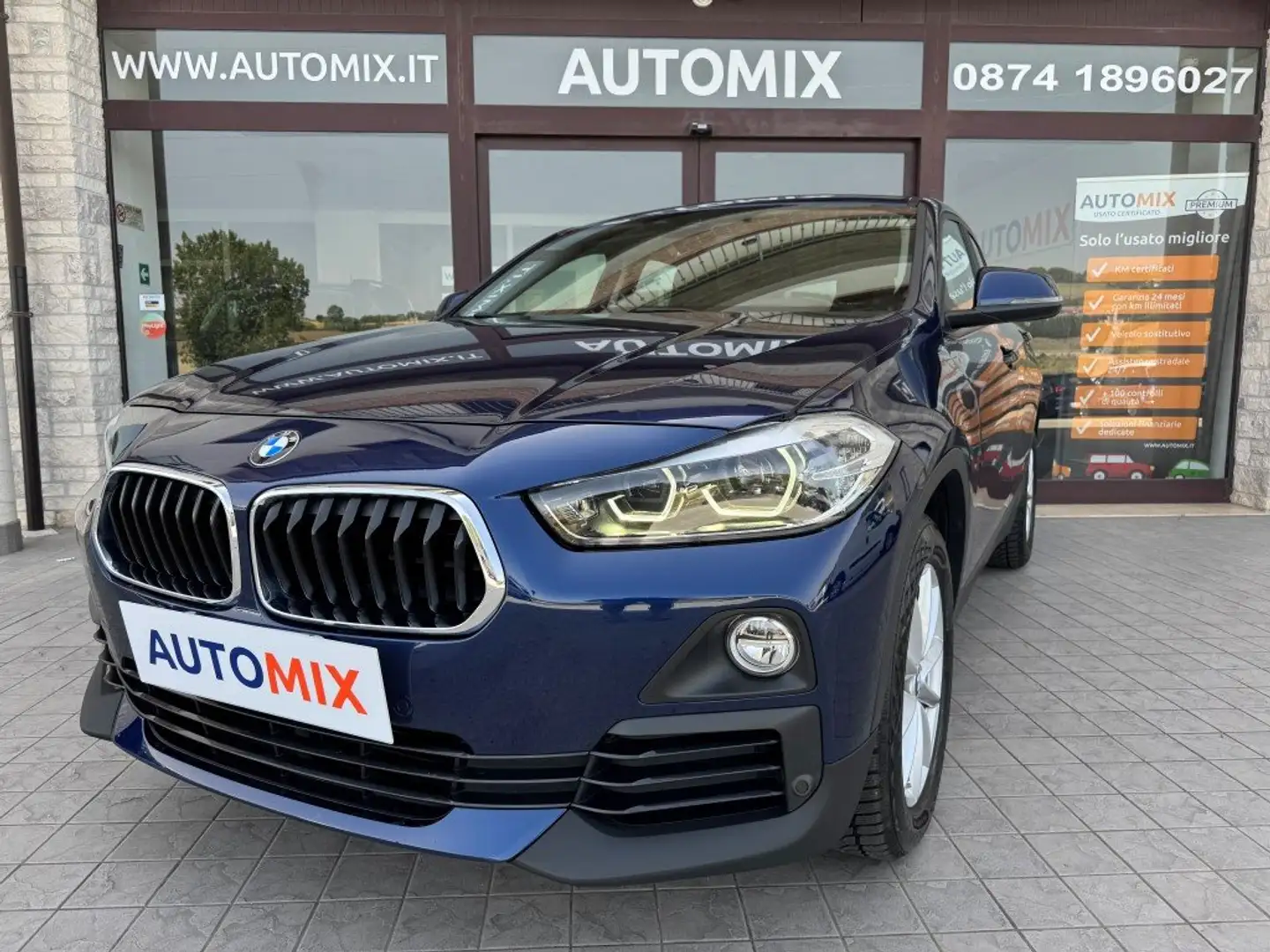 BMW X2 Sdrive16d Business Auto Blu/Azzurro - 1