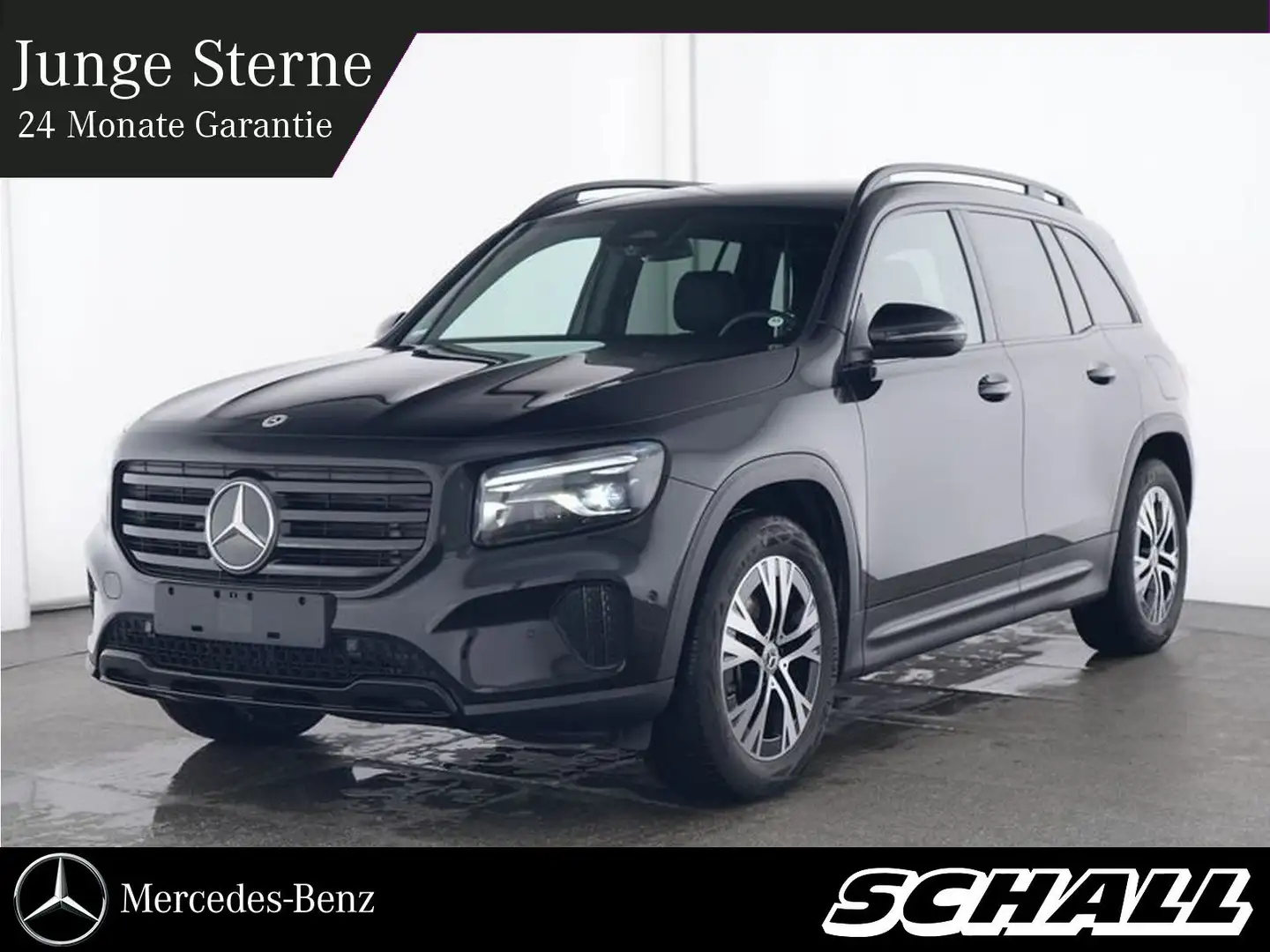 Mercedes-Benz GLB 220 4M PRO+NIGHT+DIST+MULTIBEAM+AHK+EASY-PAC Schwarz - 1