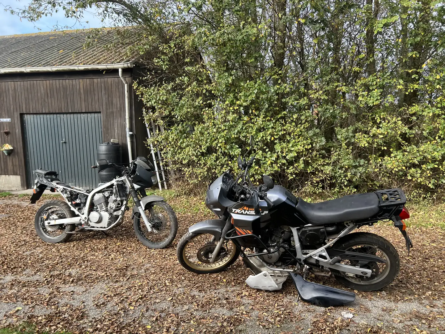 Honda Transalp 2 x XL600V Allroad Onderdelen Motoren Szary - 2