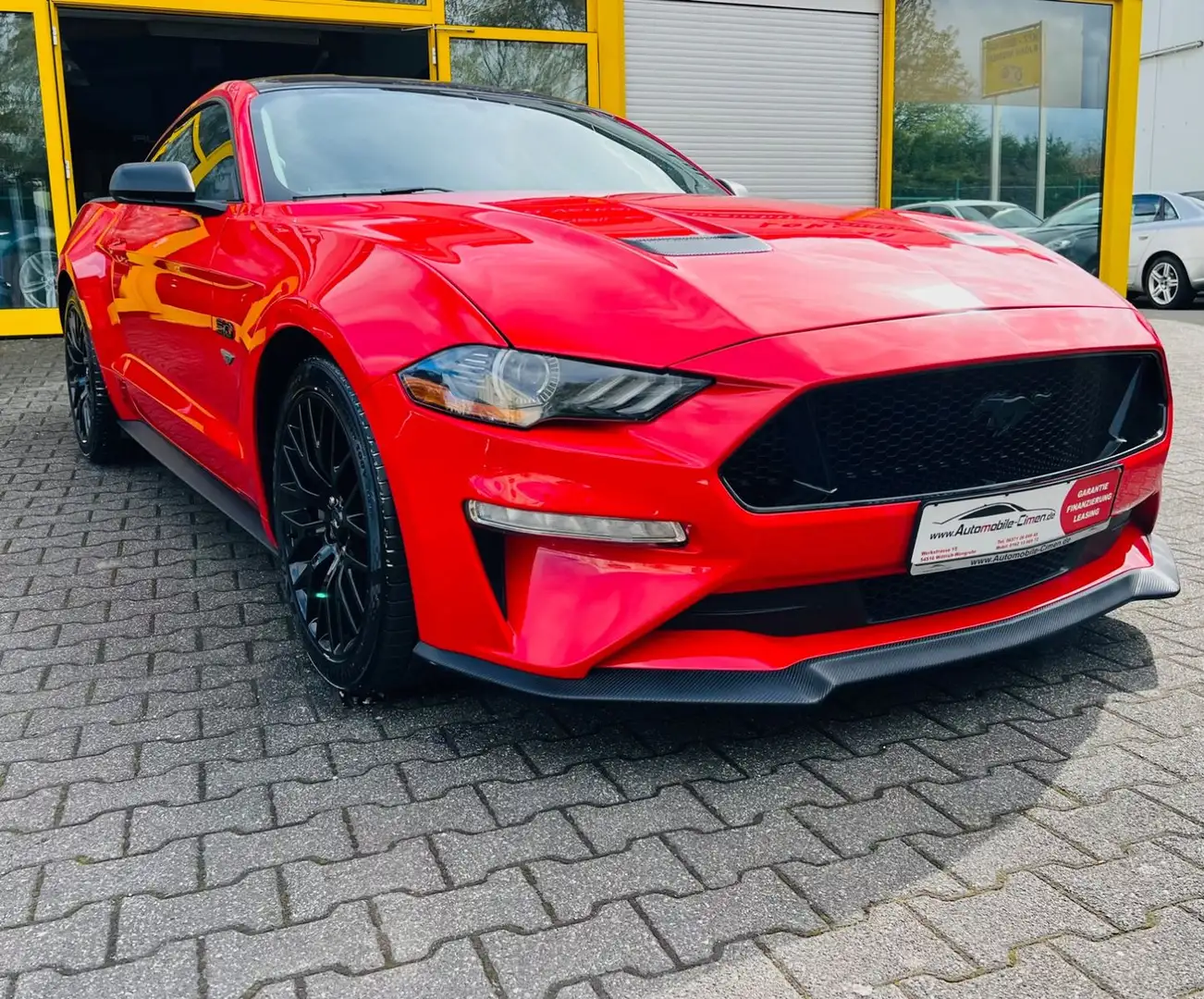 Ford Mustang GT 5.0  V8 NAV KAM PDC LED Rood - 1