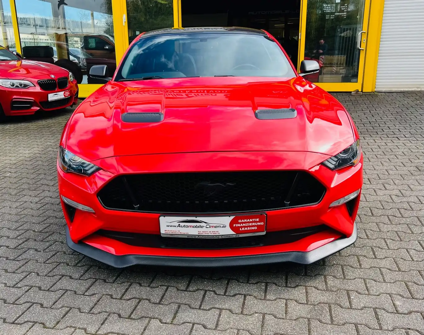 Ford Mustang GT 5.0  V8 NAV KAM PDC LED Rood - 2